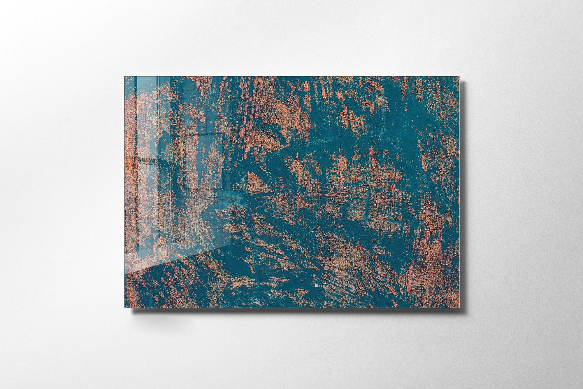 Quadro Decorativo em Vidro Temperado Multicolor 45x65cm - Arte Moderna para Transformar o Seu Espaço