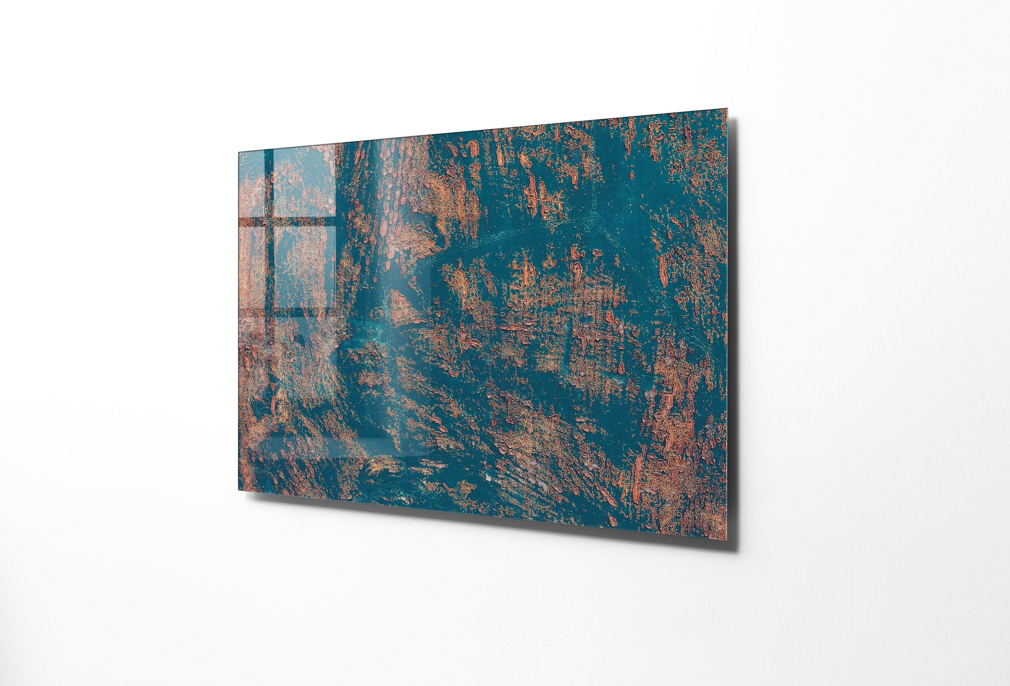 Quadro Decorativo em Vidro Temperado Multicolor 45x65cm - Arte Moderna para Transformar o Seu Espaço