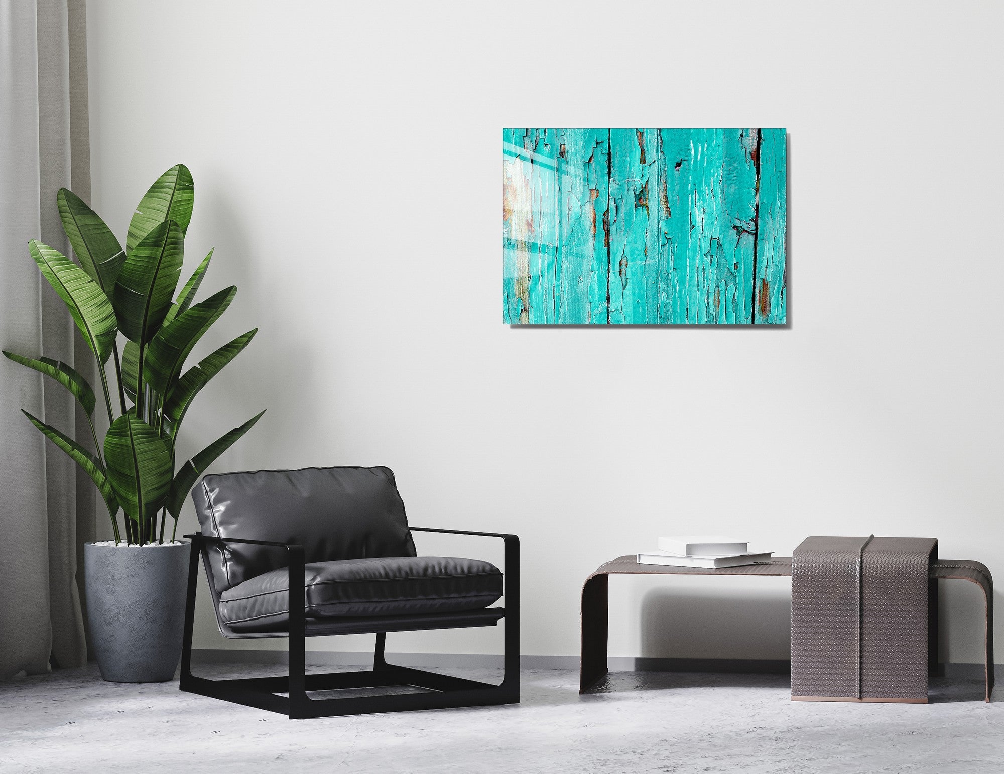 Quadro Decorativo em Vidro Temperado Multicolor 45x65cm - Arte Moderna para Transformar o Seu Espaço