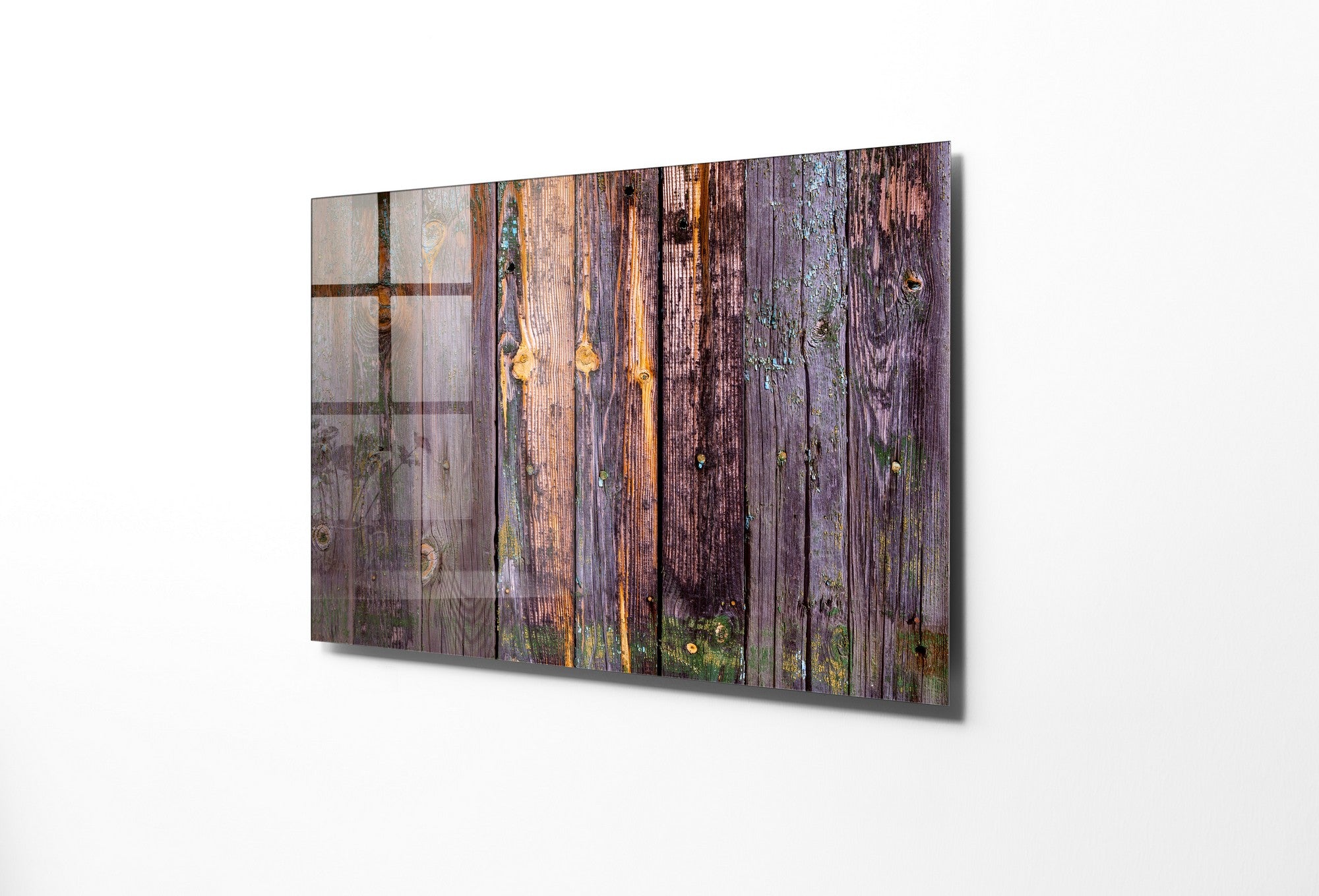 Quadro Decorativo em Vidro Temperado Multicolor 30x45cm - Arte Moderna para Decoração de Interiores