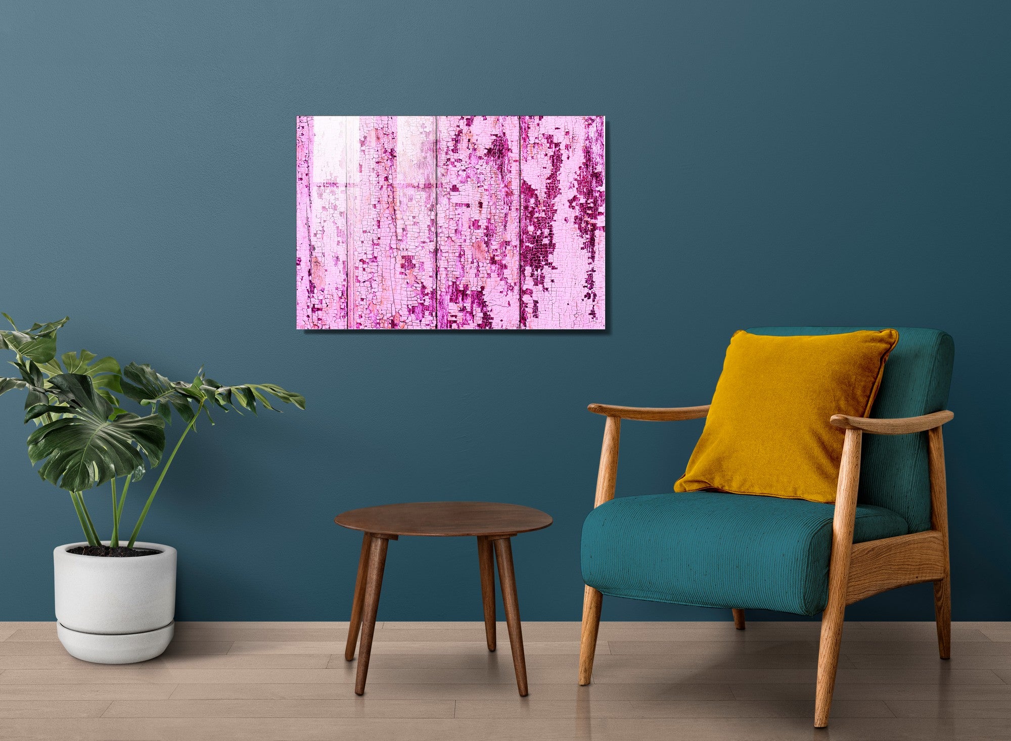 Quadro Decorativo em Vidro Temperado Multicolor 50x70cm - Arte Moderna para Transformar o Seu Espaço