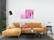 Quadro Decorativo em Vidro Temperado Multicolor 45x65cm - Arte Moderna para Transformar o Seu Espaço