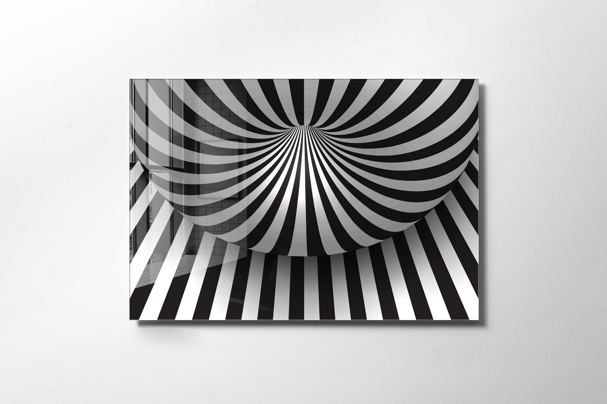 Quadro Decorativo em Vidro Temperado Multicolor 45x65cm - Arte Moderna para Transformar o Seu Espaço