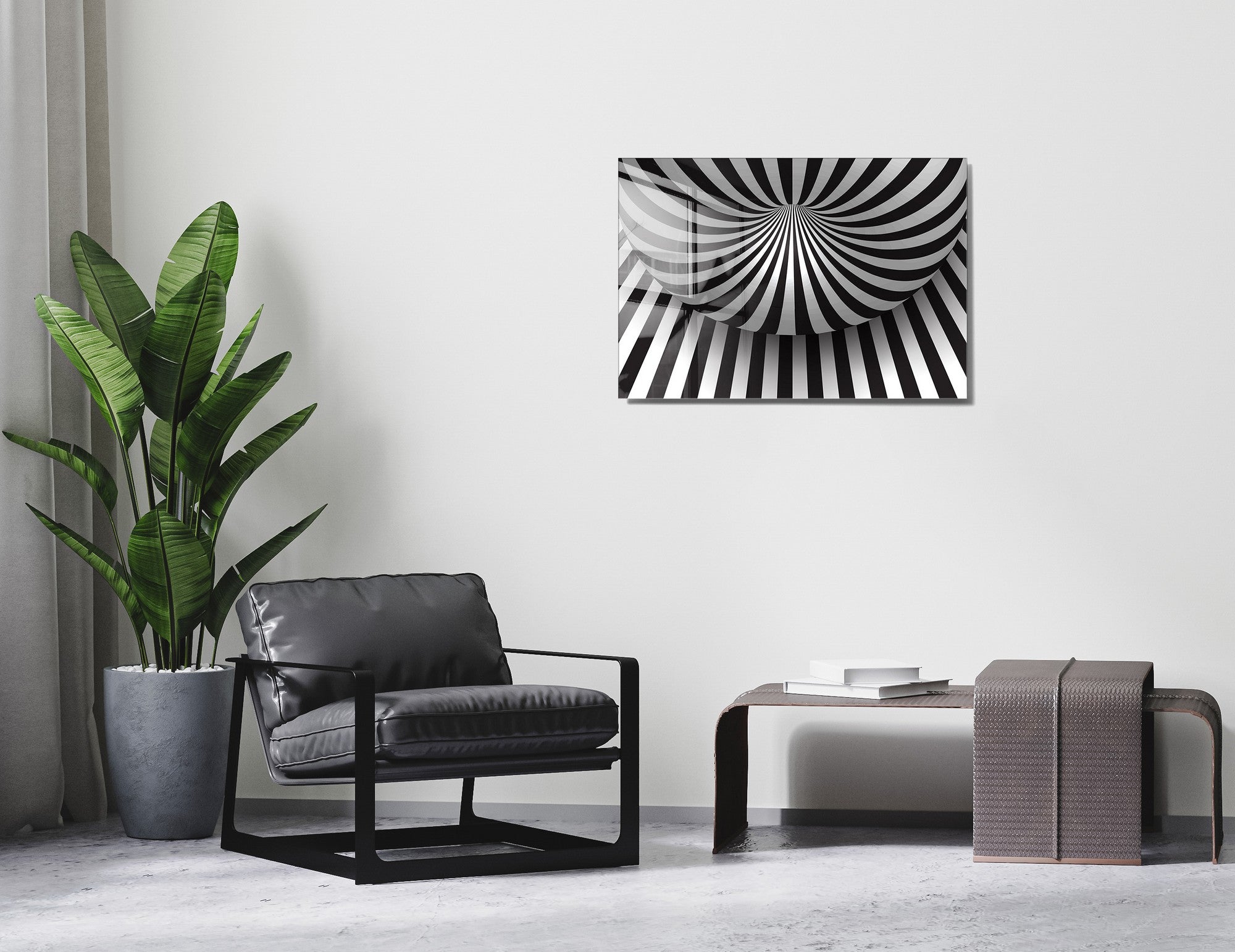 Quadro Decorativo em Vidro Temperado Multicolor 30x45cm - Arte Moderna para Decoração de Interiores