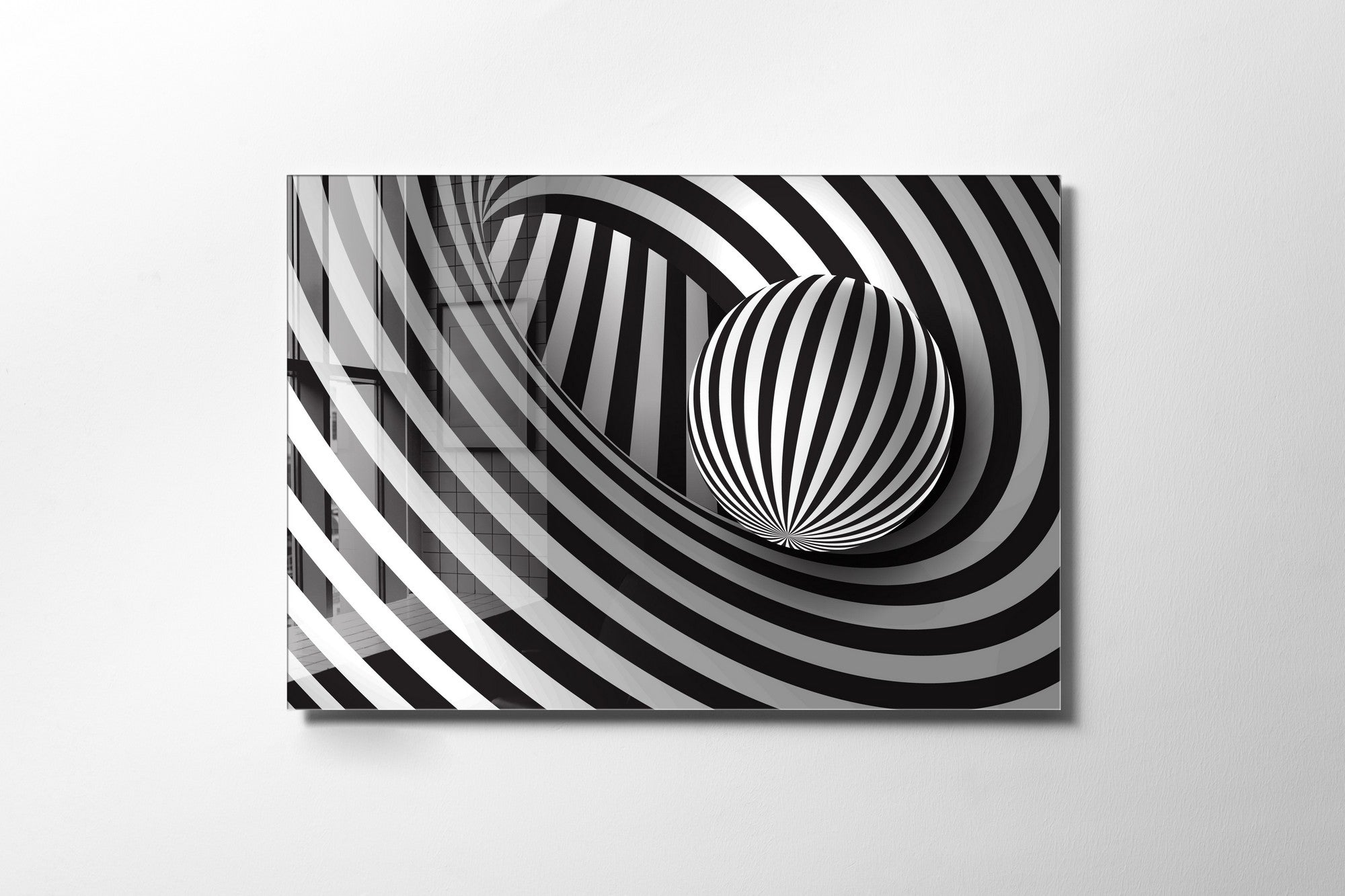 Quadro Decorativo em Vidro Temperado Multicolor 45x65cm - Arte Moderna para Transformar o Seu Espaço