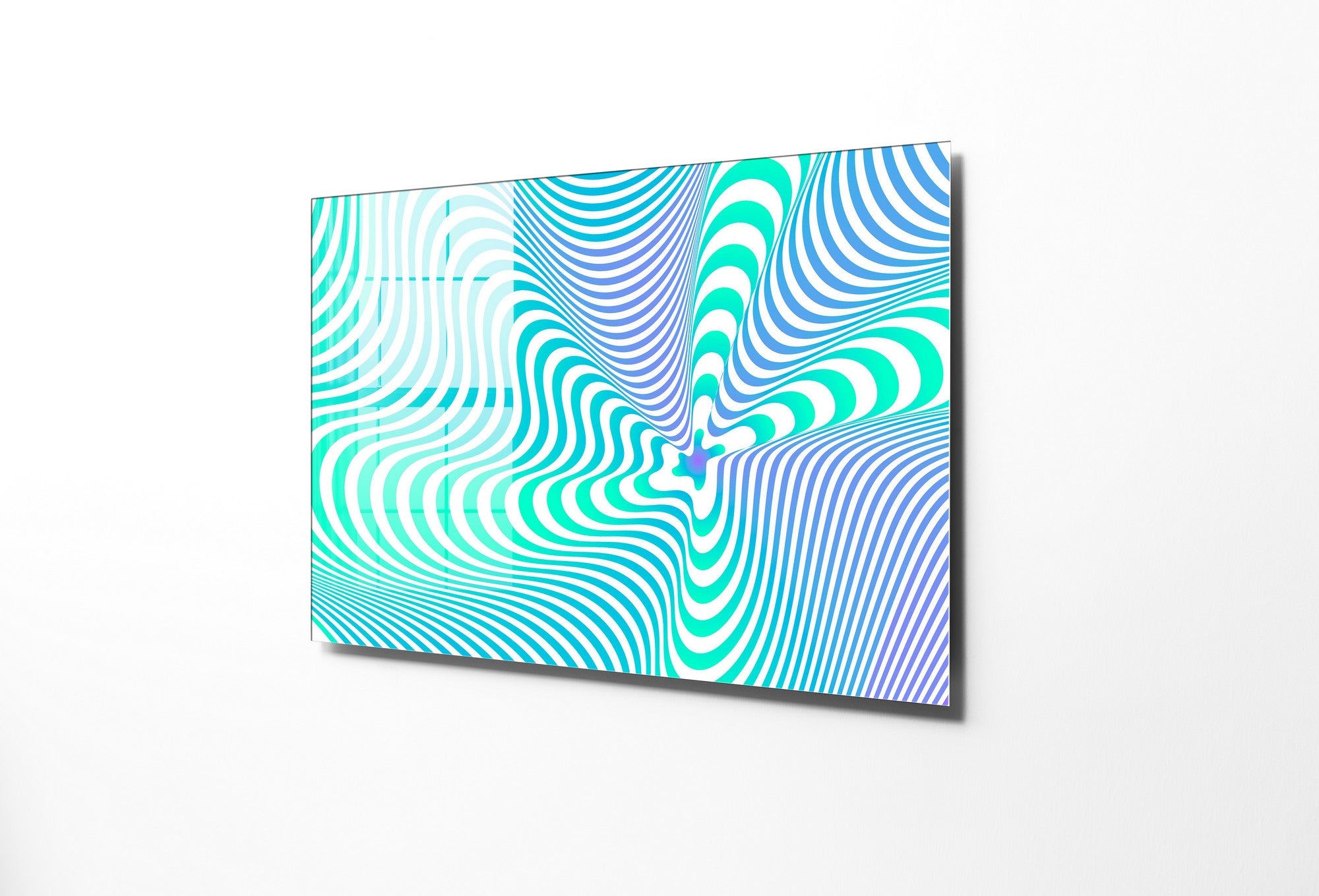 Quadro Decorativo em Vidro Temperado Multicolor 50x70cm - Arte Moderna para Transformar o Seu Espaço