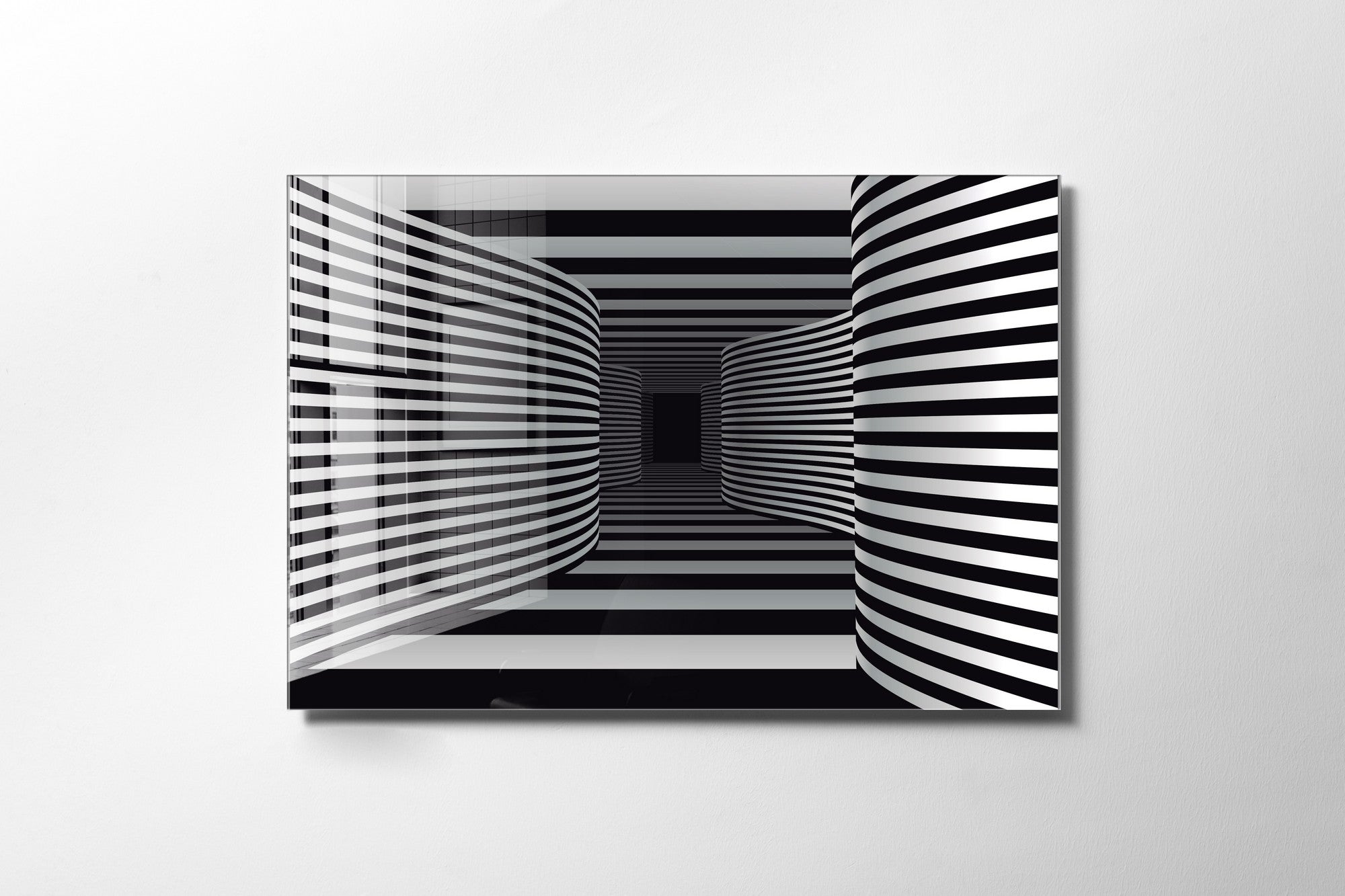 Quadro Decorativo em Vidro Temperado Multicolor 45x65cm - Arte Moderna para Transformar o Seu Espaço