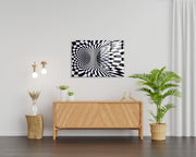 Quadro Decorativo em Vidro Temperado Multicolor 50x70cm - Arte Moderna para Transformar o Seu Espaço