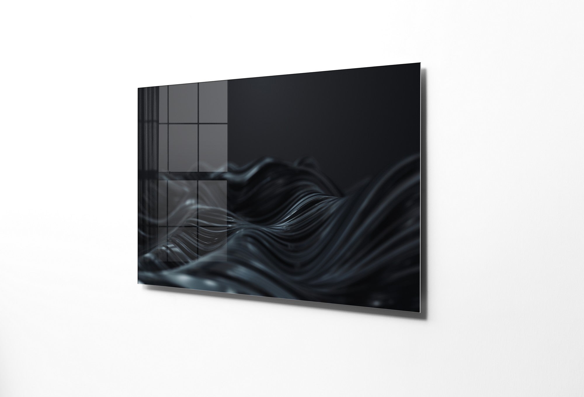 Quadro Decorativo em Vidro Temperado Multicolor 70x100cm - Arte Moderna para Transformar o Seu Espaço