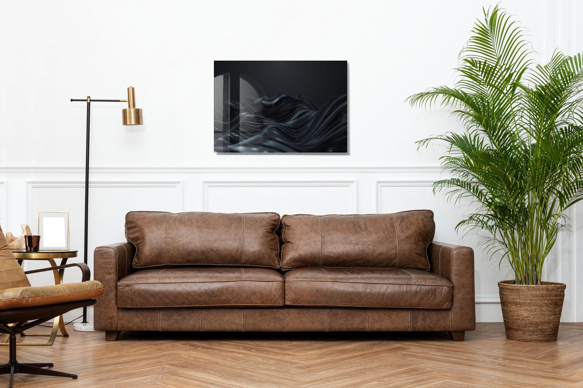 Quadro Decorativo em Vidro Temperado Multicolor 50x70cm - Arte Moderna para Transformar o Seu Espaço