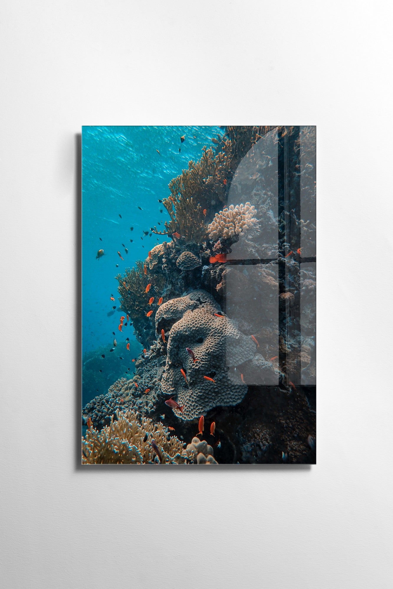 Quadro Decorativo em Vidro Temperado Multicolor 70x100cm - Arte Moderna para Transformar o Seu Espaço