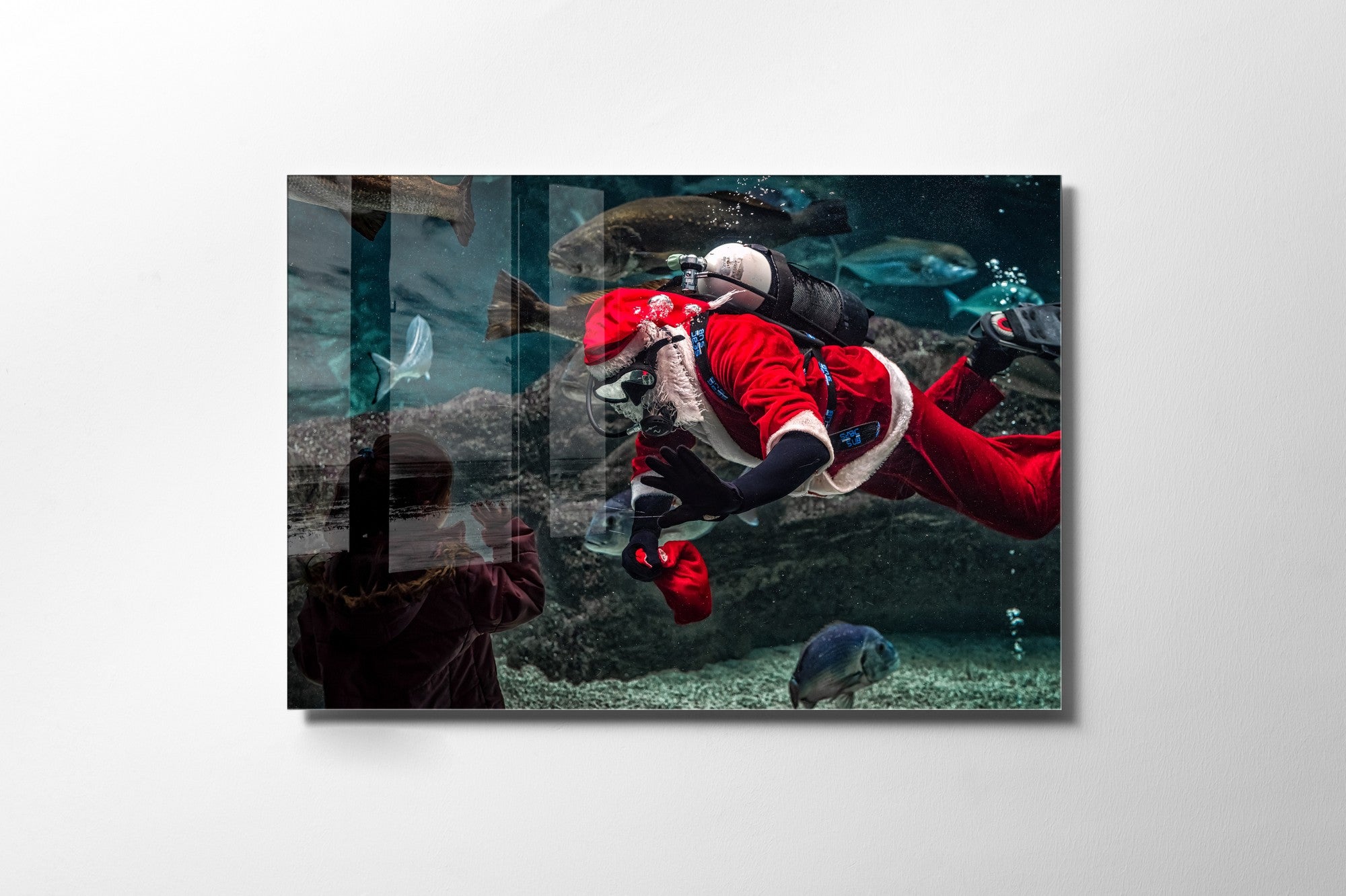 Quadro Decorativo em Vidro Temperado Multicolor 45x65cm - Arte Moderna para Transformar o Seu Espaço