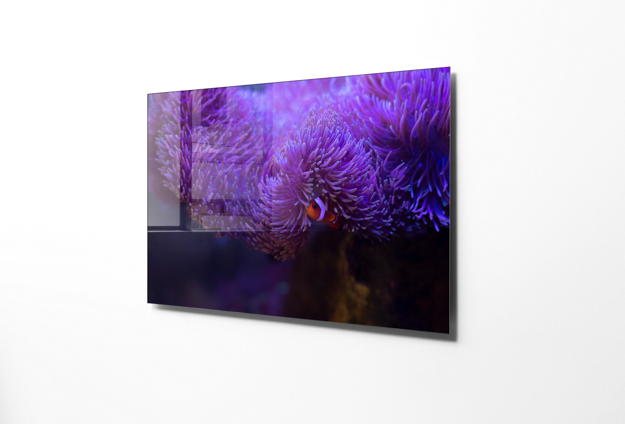 Quadro Decorativo em Vidro Temperado Multicolor 30x45cm - Arte Moderna para Decoração de Interiores