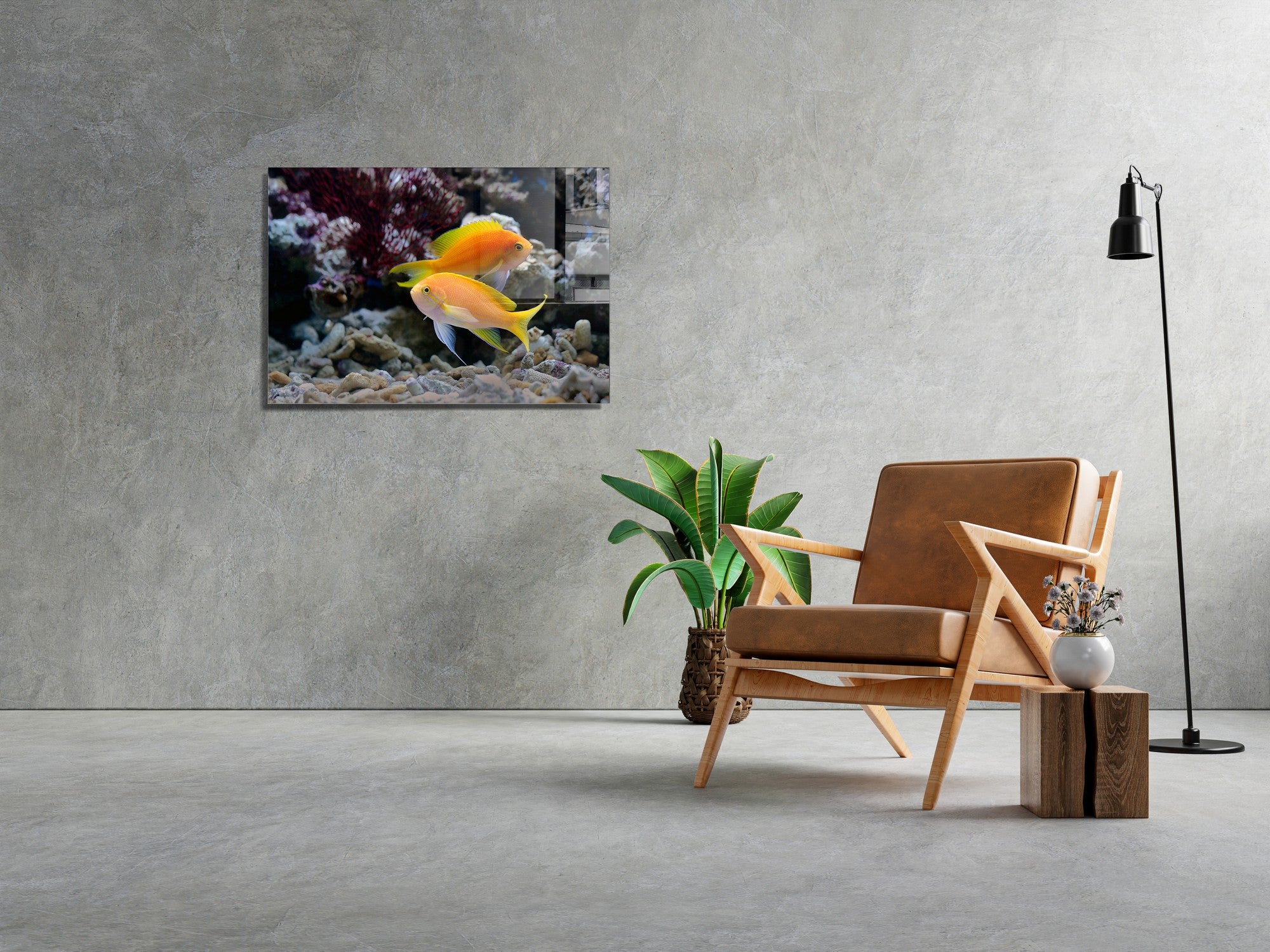 Quadro Decorativo em Vidro Temperado Multicolor 30x45cm - Arte Moderna para Decoração de Interiores