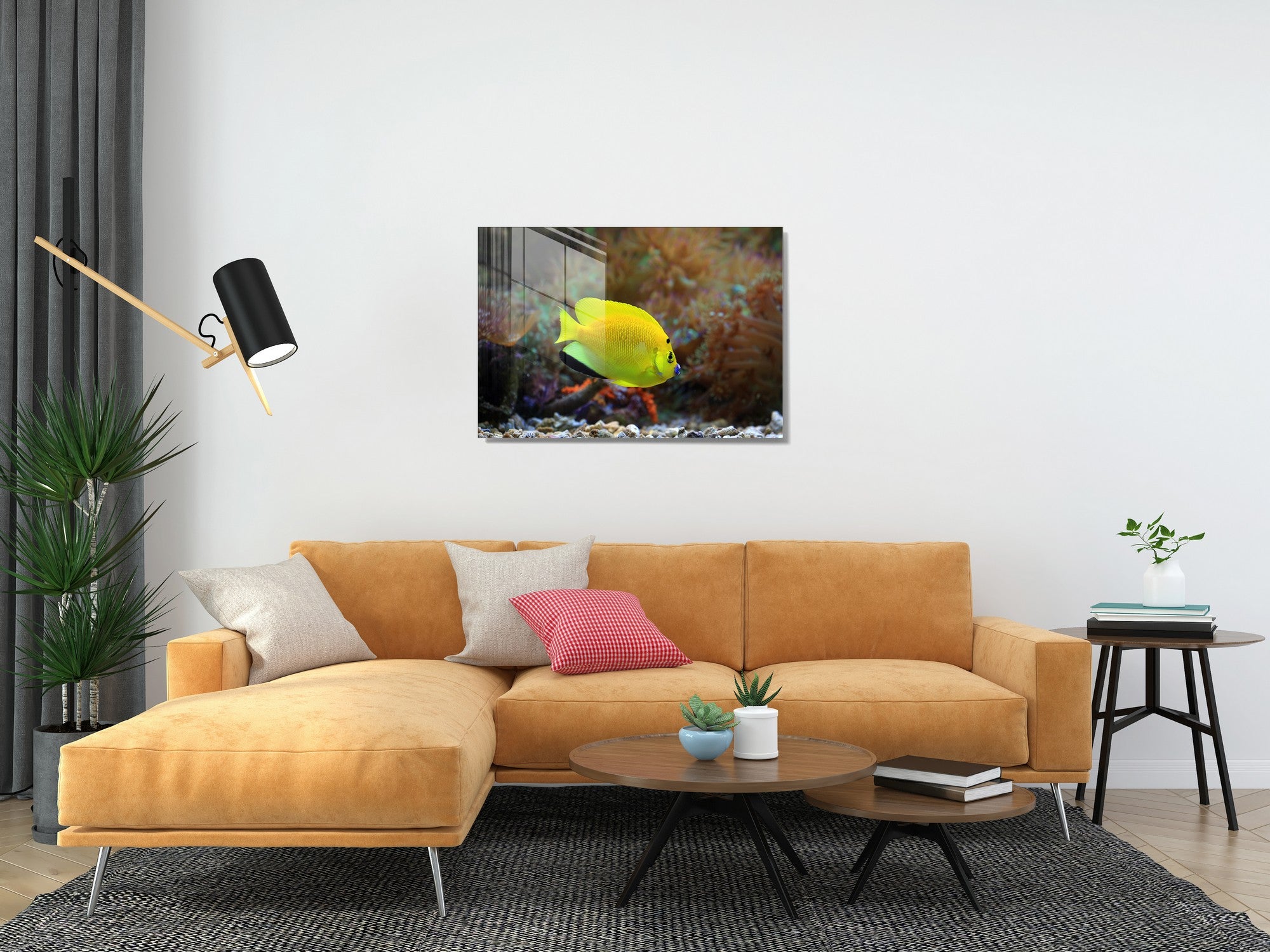 Quadro Decorativo em Vidro Temperado Multicolor 70x100cm - Arte Moderna para Transformar o Seu Espaço