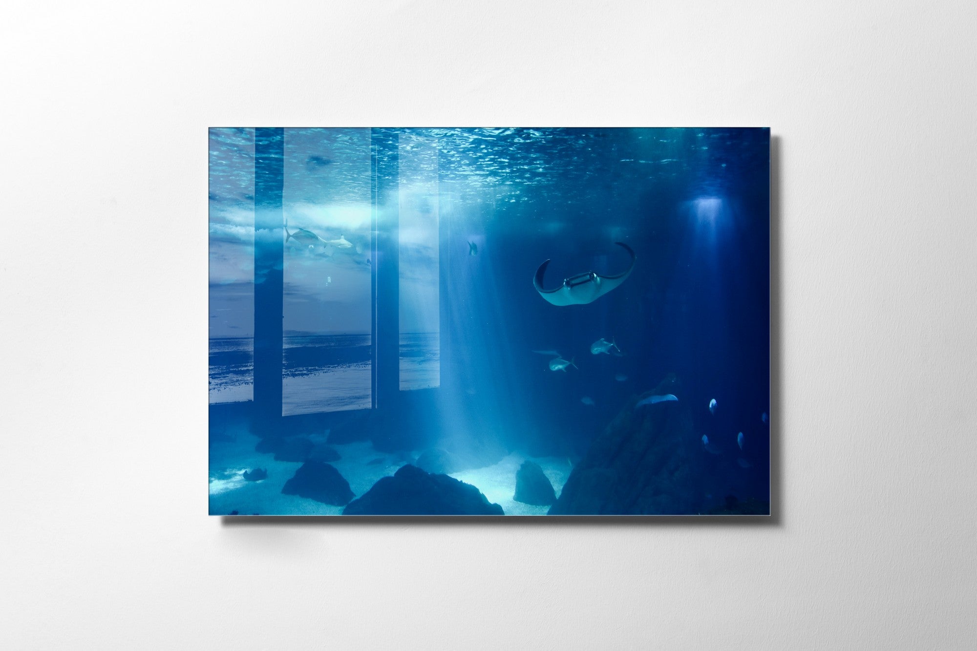 Quadro Decorativo em Vidro Temperado Multicolor 50x70cm - Arte Moderna para Transformar o Seu Espaço