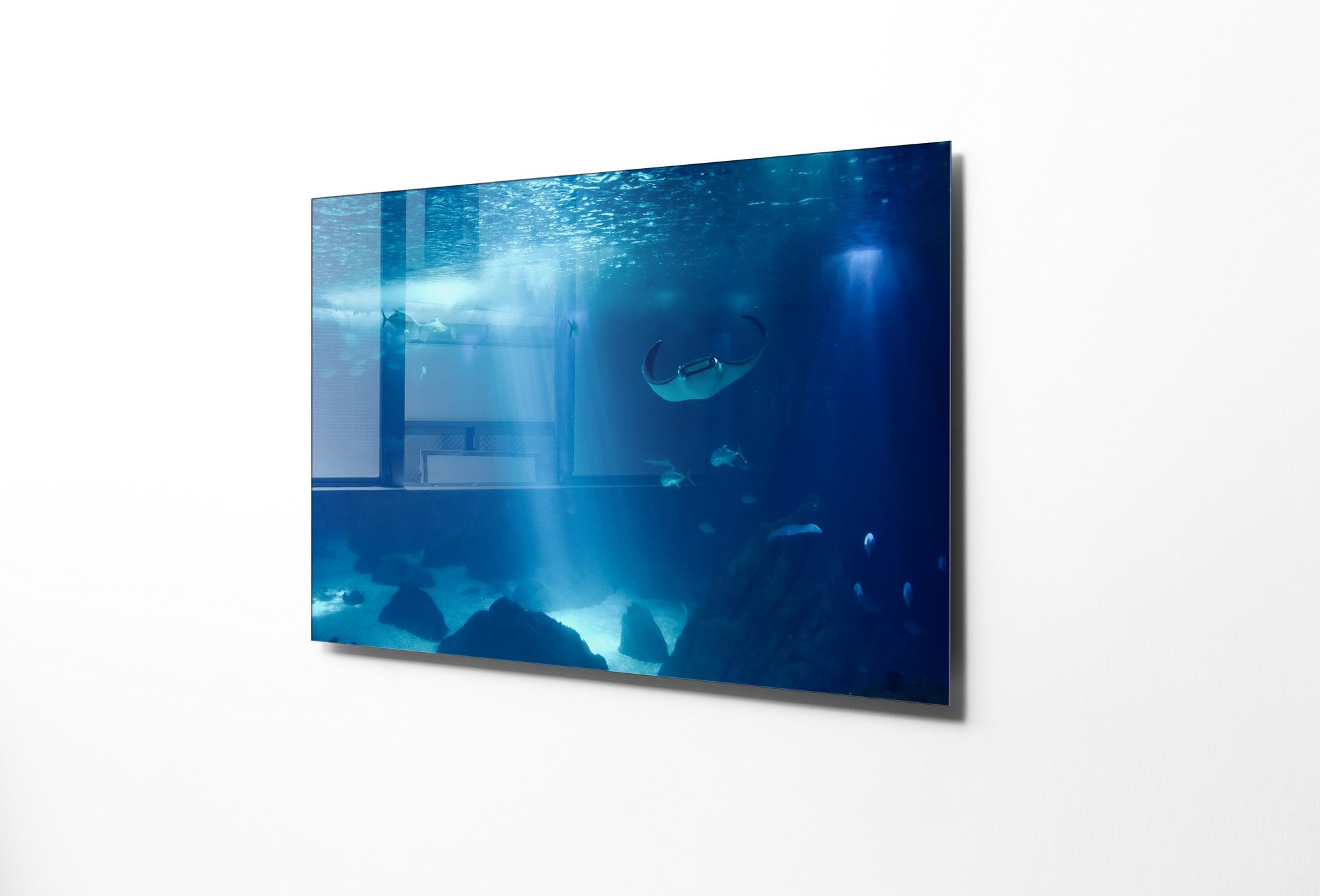 Quadro Decorativo em Vidro Temperado Multicolor 50x70cm - Arte Moderna para Transformar o Seu Espaço