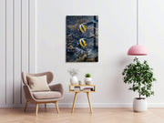 Quadro Decorativo em Vidro Temperado Multicolor 45x65cm - Arte Moderna para Transformar o Seu Espaço