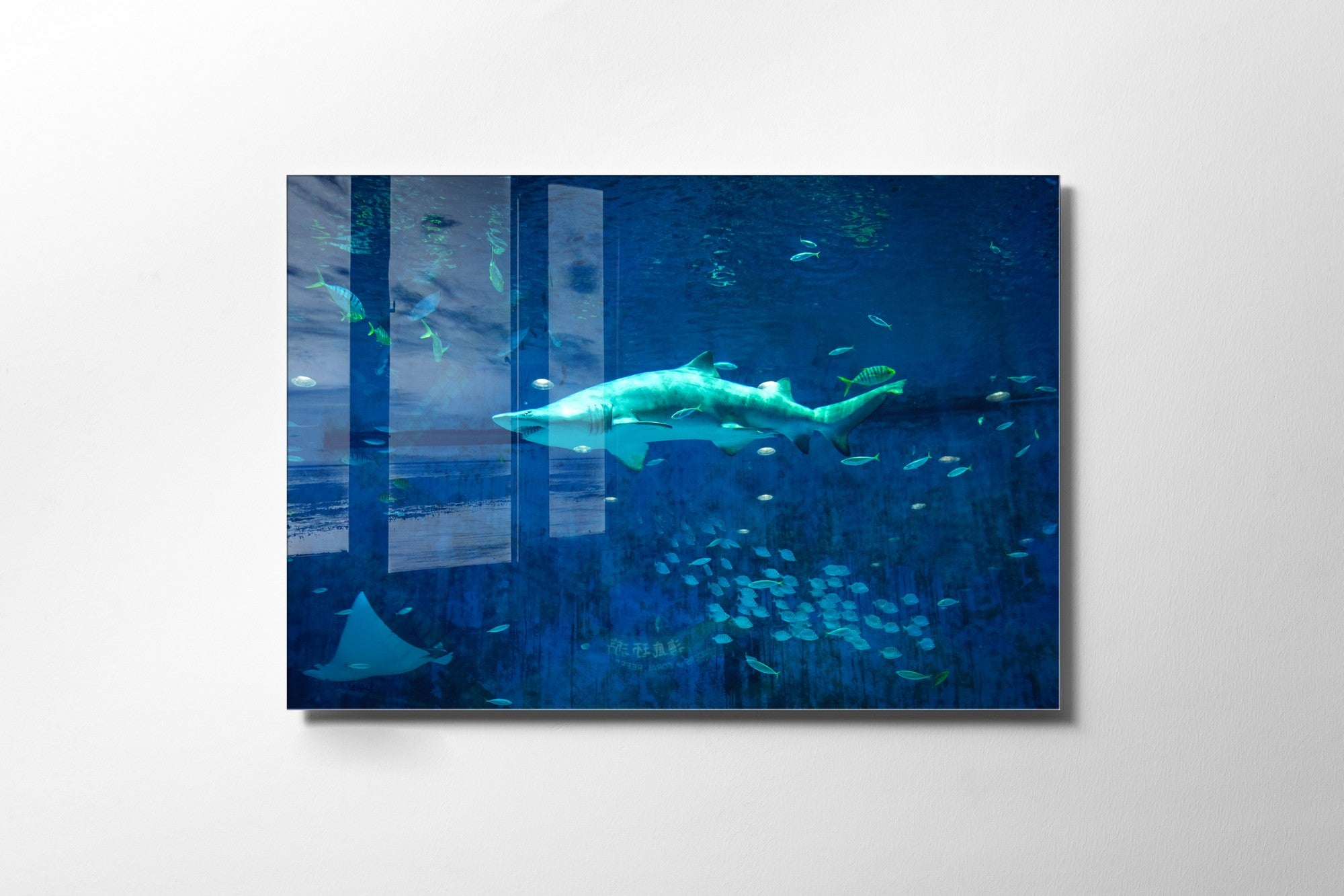 Quadro Decorativo em Vidro Temperado Multicolor 45x65cm - Arte Moderna para Transformar o Seu Espaço