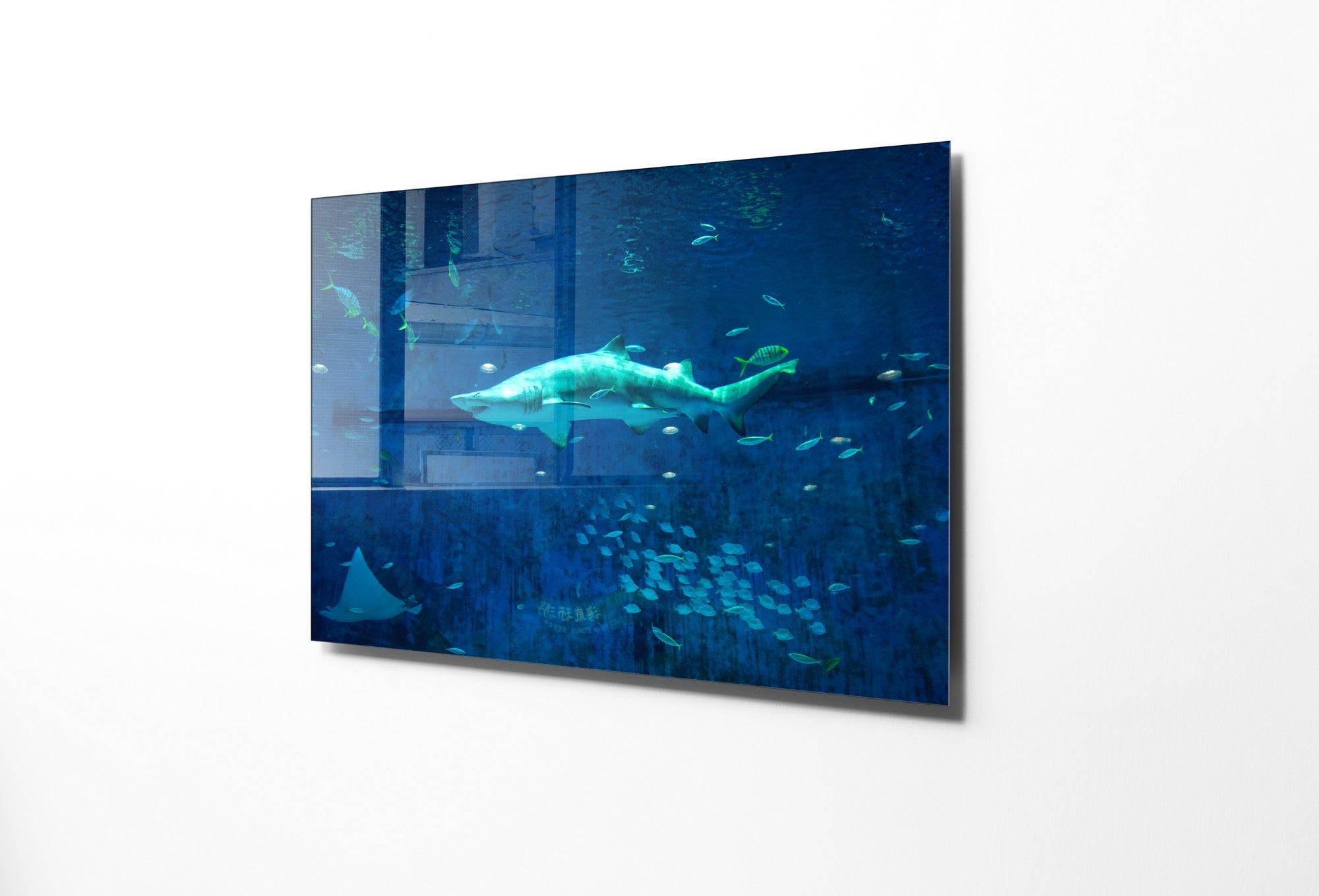 Quadro Decorativo em Vidro Temperado Multicolor 45x65cm - Arte Moderna para Transformar o Seu Espaço