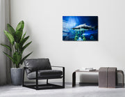 Quadro Decorativo em Vidro Temperado Multicolor 45x65cm - Arte Moderna para Transformar o Seu Espaço