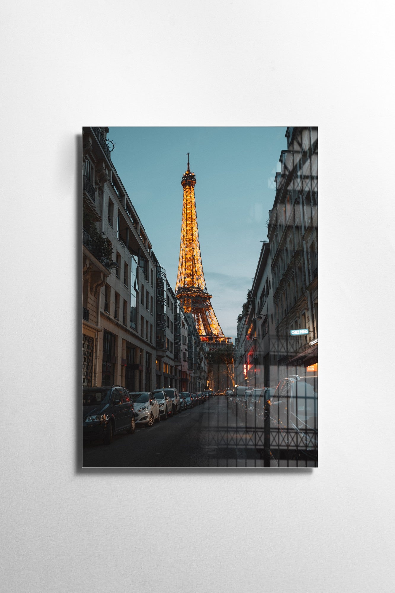 Quadro Decorativo em Vidro Temperado Multicolor 30x45cm - Arte Moderna para Decoração de Interiores