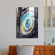 Arte Decorativa em Vidro Temperado UV-015 - Pintura Multicolor 70x100cm - Qualidade Premium 4mm