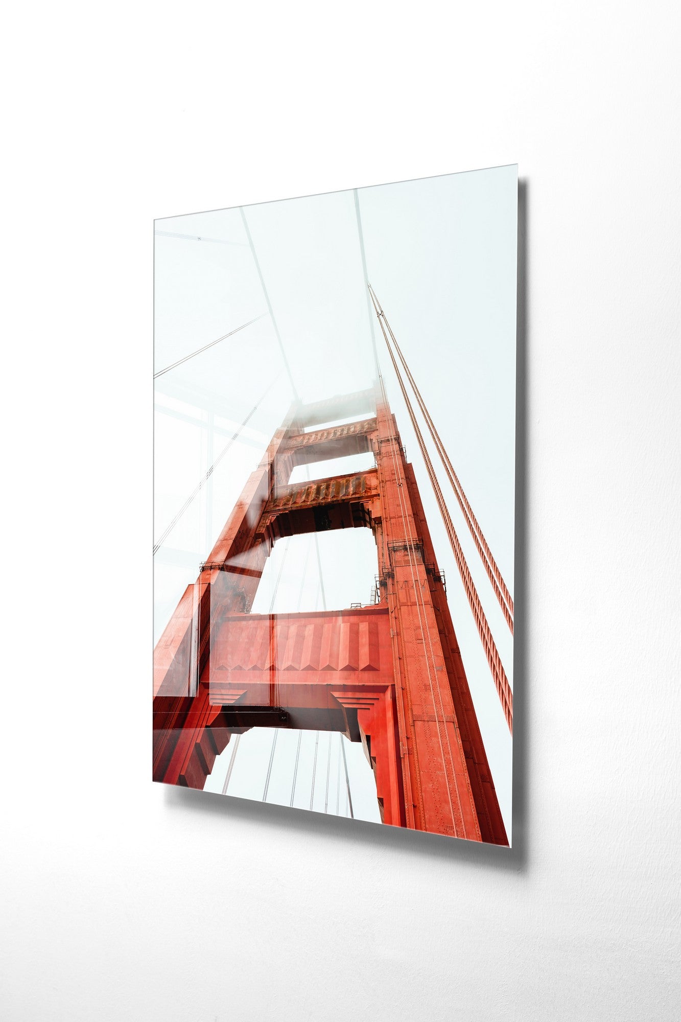 Quadro Decorativo em Vidro Temperado Multicolor 45x65cm - Arte Moderna para Transformar o Seu Espaço