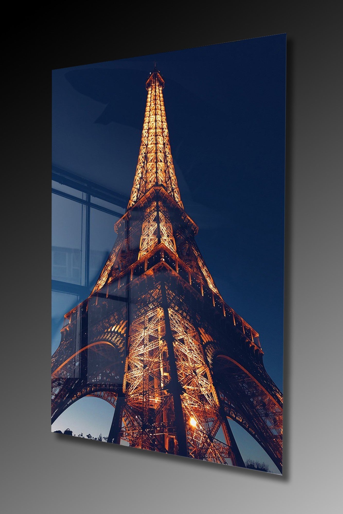 Arte Decorativa em Vidro Temperado UV-016 - Pintura Multicolor 70x100cm - Qualidade Premium 4mm