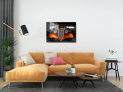 Quadro Decorativo em Vidro Temperado Multicolor 50x70cm - Arte Moderna para Transformar o Seu Espaço