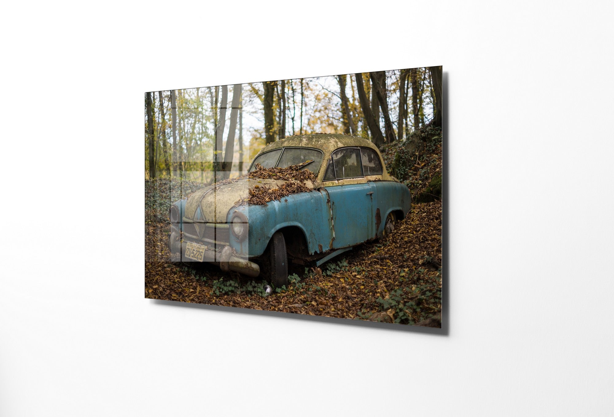 Quadro Decorativo em Vidro Temperado Multicolor 50x70cm - Arte Moderna para Transformar o Seu Espaço