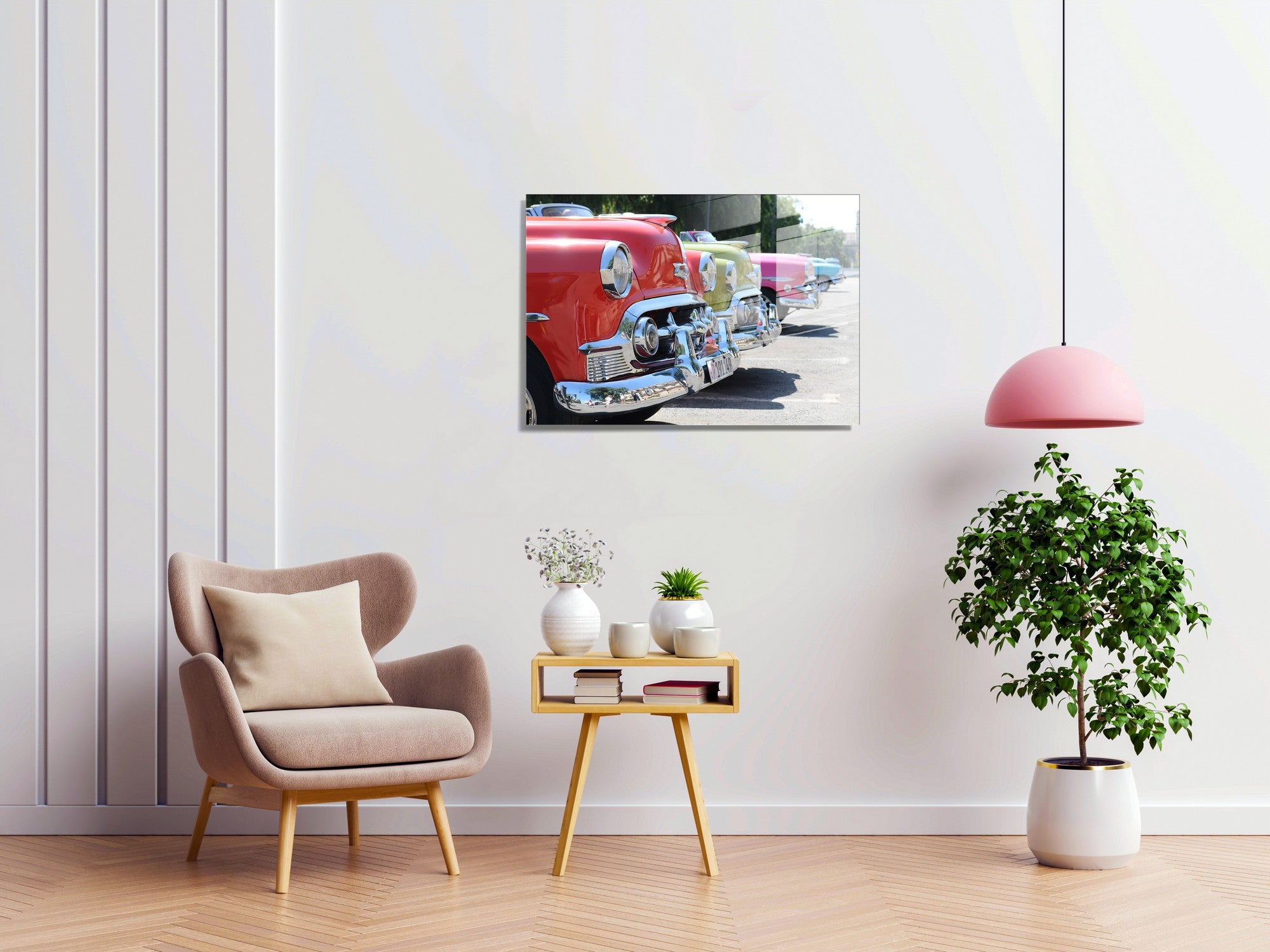 Quadro Decorativo em Vidro Temperado Multicolor 45x65cm - Arte Moderna para Transformar o Seu Espaço