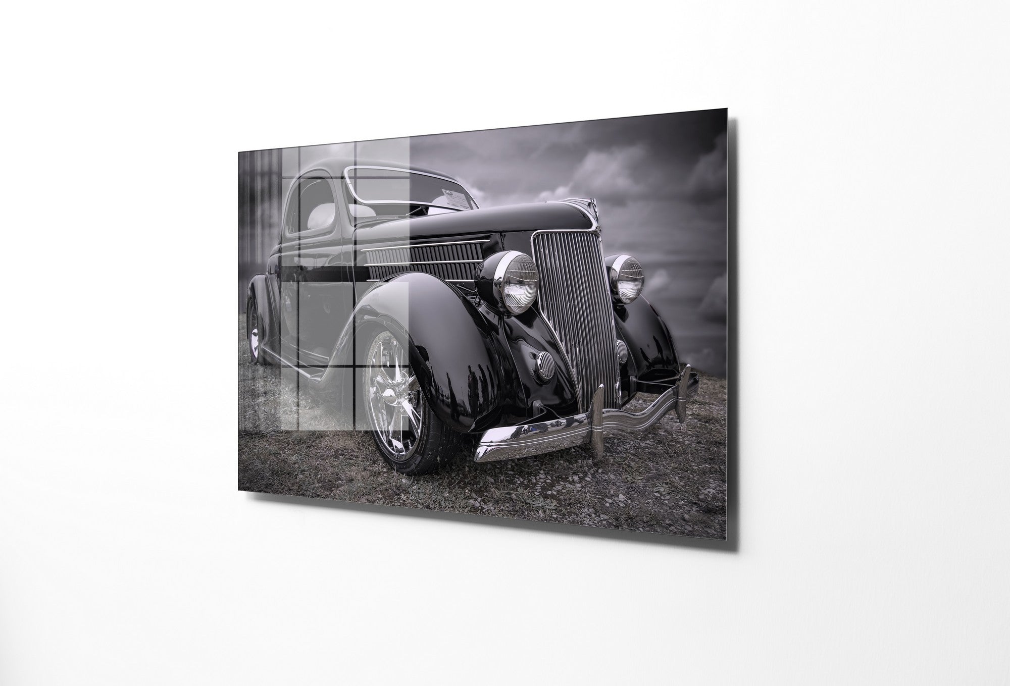 Quadro Decorativo em Vidro Temperado Multicolor 45x65cm - Arte Moderna para Transformar o Seu Espaço