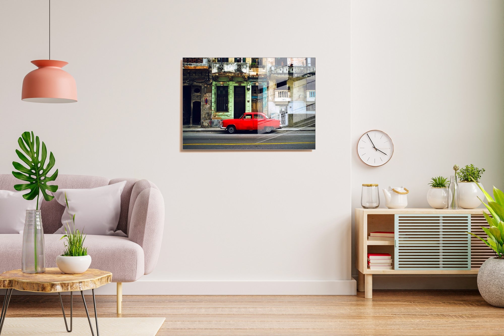 Quadro Decorativo em Vidro Temperado Multicolor 70x100cm - Arte Moderna para Transformar o Seu Espaço