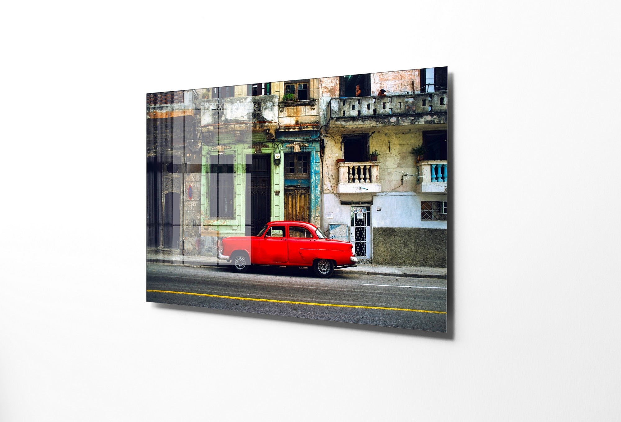 Quadro Decorativo em Vidro Temperado Multicolor 45x65cm - Arte Moderna para Transformar o Seu Espaço