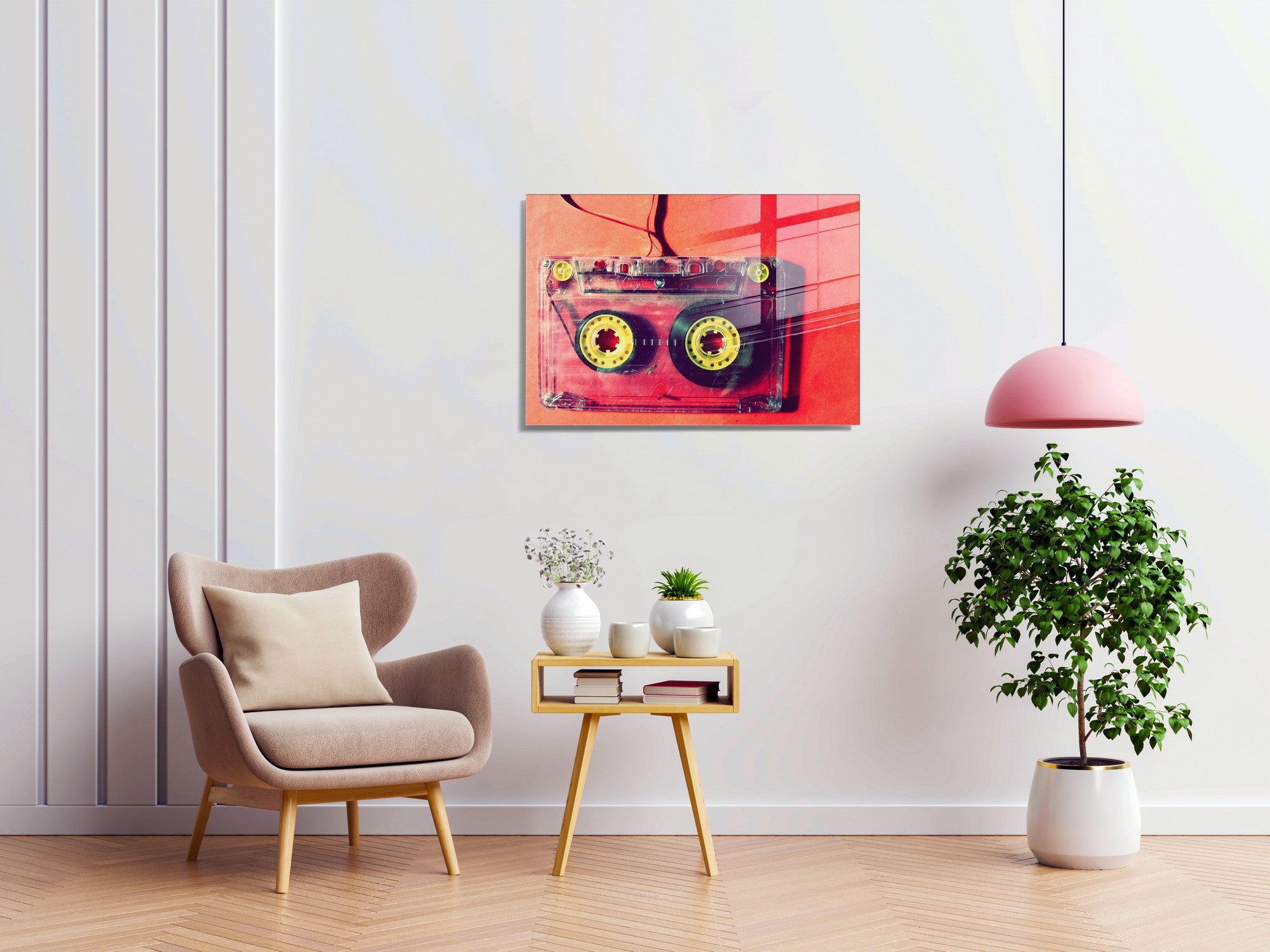 Quadro Decorativo em Vidro Temperado Multicolor 70x100cm - Arte Moderna para Transformar o Seu Espaço