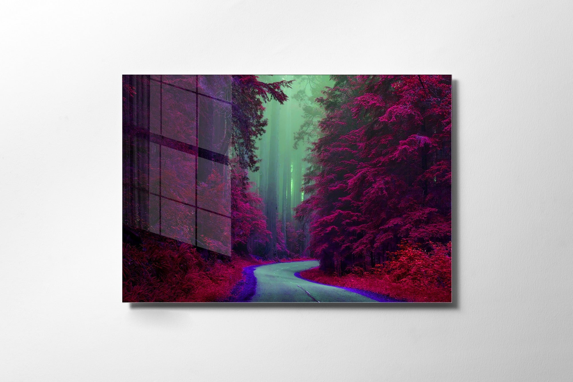 Quadro Decorativo em Vidro Temperado Multicolor 50x70cm - Arte Moderna para Transformar o Seu Espaço