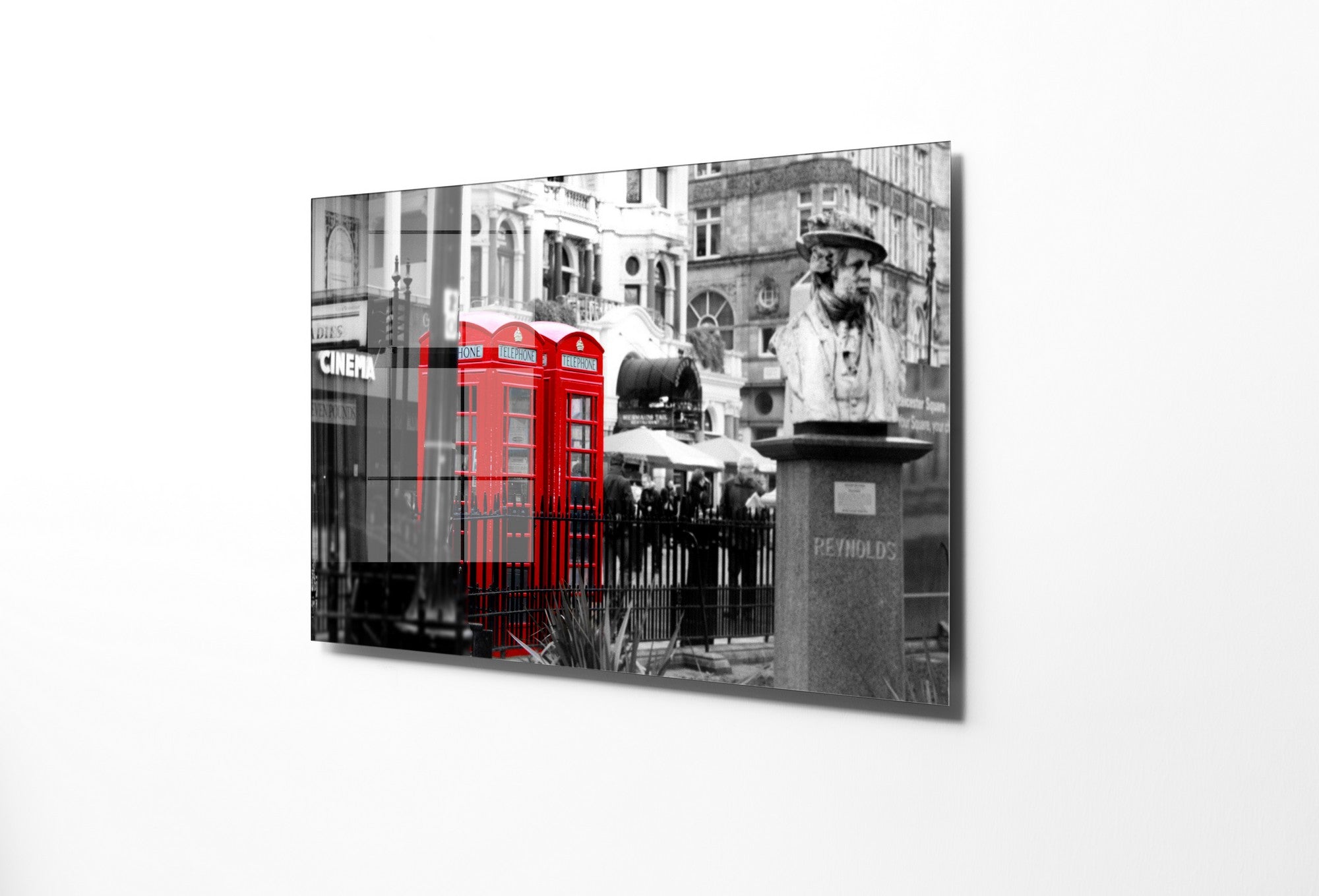 Quadro Decorativo em Vidro Temperado Multicolor 50x70cm - Arte Moderna para Transformar o Seu Espaço