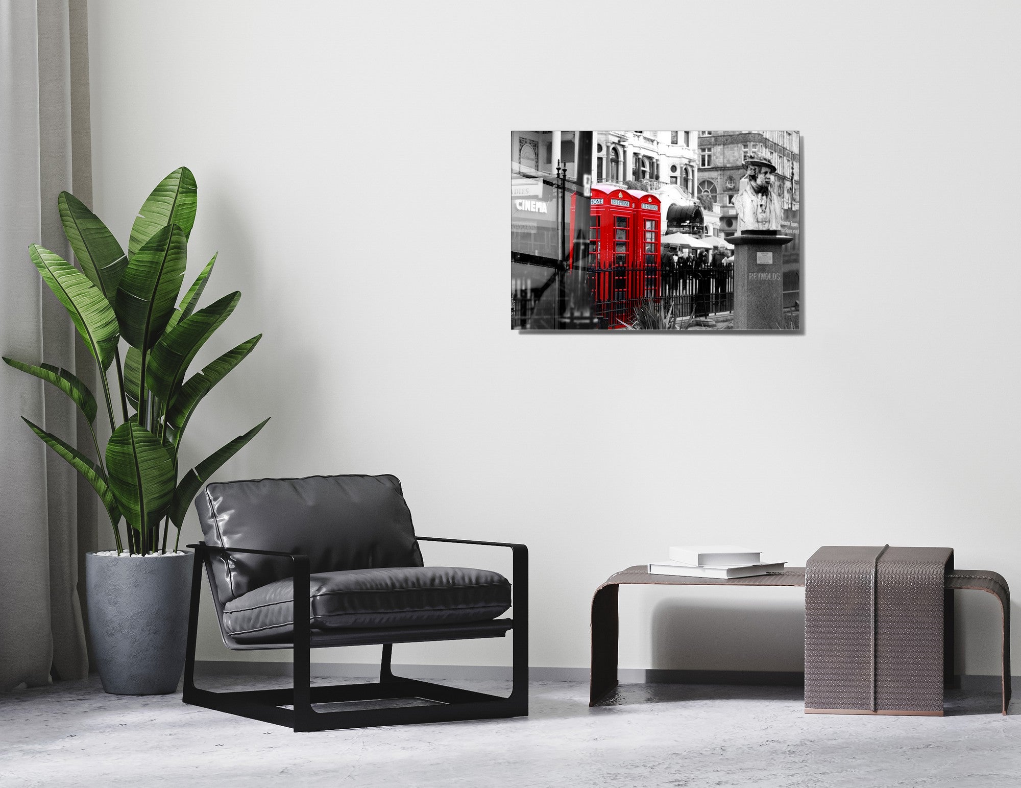 Quadro Decorativo em Vidro Temperado Multicolor 30x45cm - Arte Moderna para Decoração de Interiores