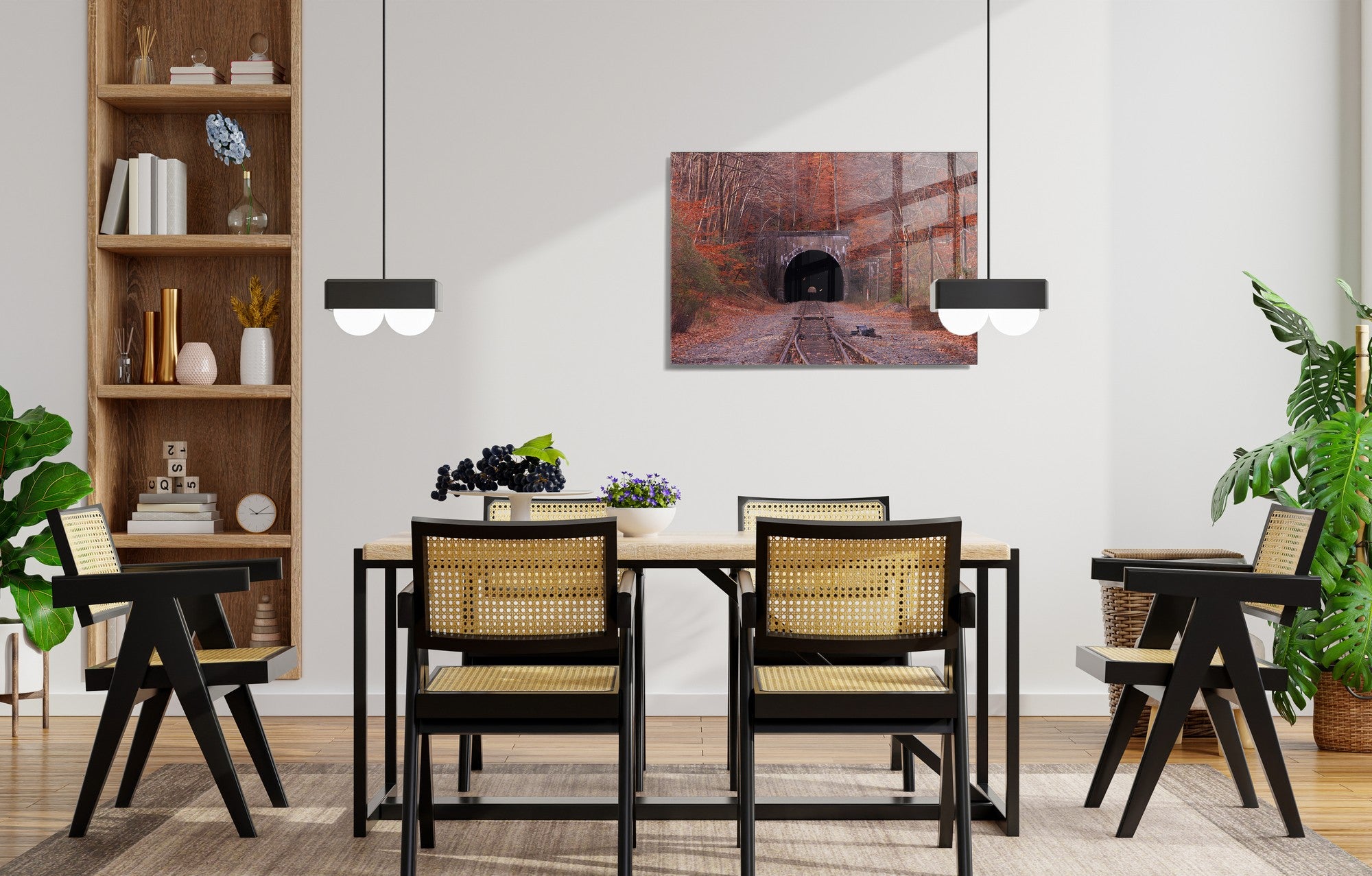 Quadro Decorativo em Vidro Temperado Multicolor 30x45cm - Arte Moderna para Decoração de Interiores