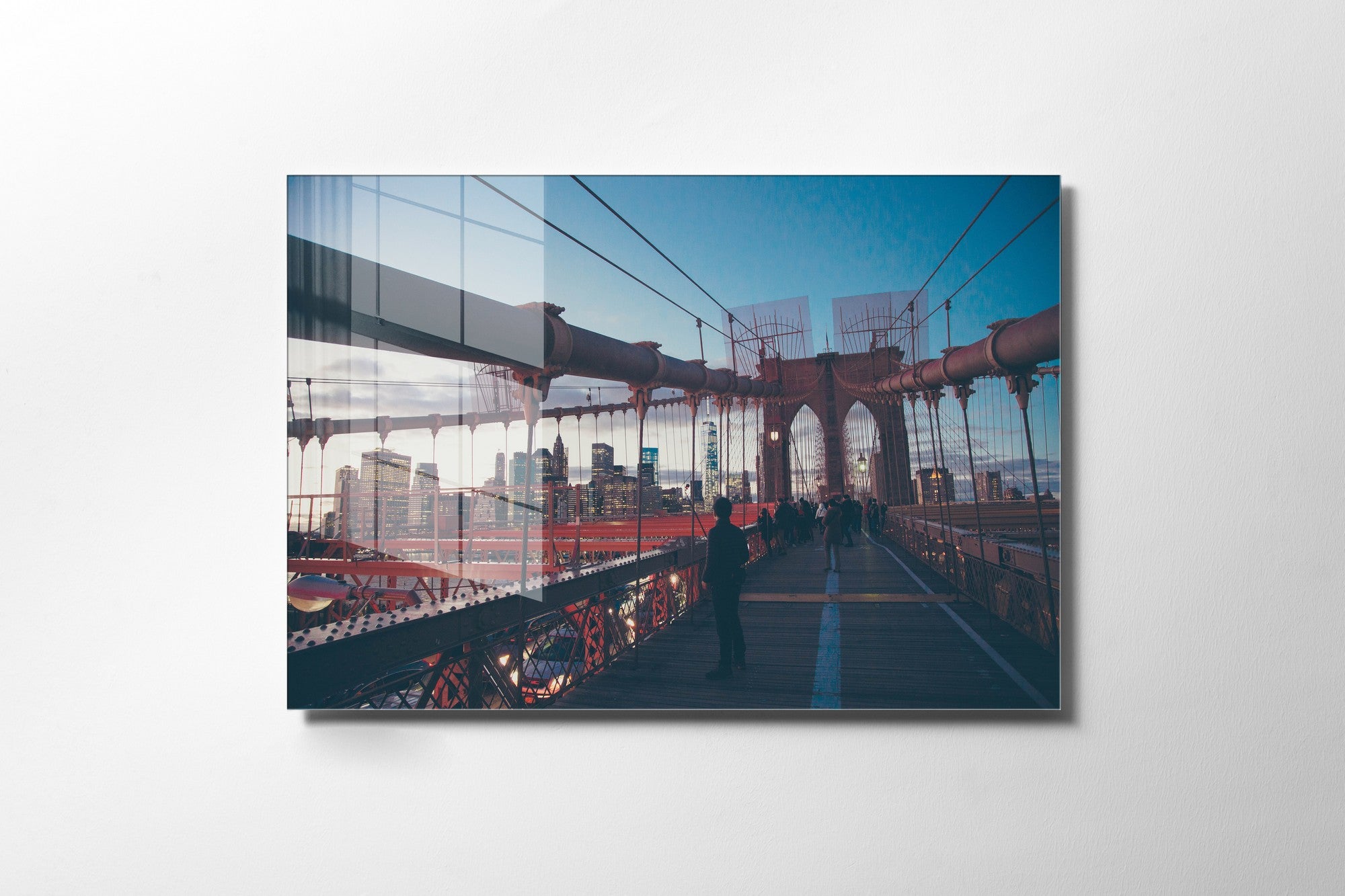 Quadro Decorativo em Vidro Temperado Multicolor 50x70cm - Arte Moderna para Transformar o Seu Espaço