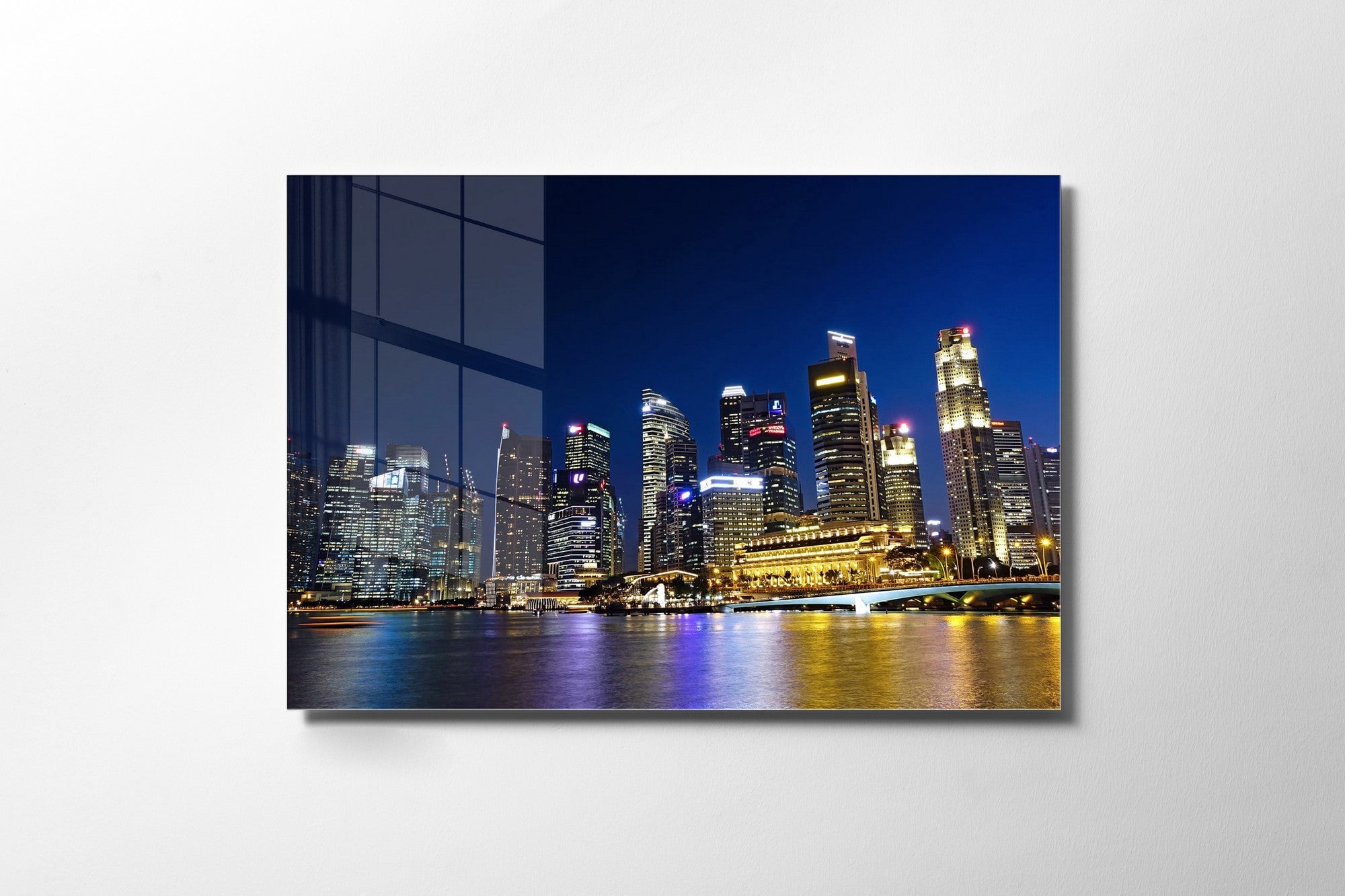 Quadro Decorativo em Vidro Temperado Multicolor 45x65cm - Arte Moderna para Transformar o Seu Espaço