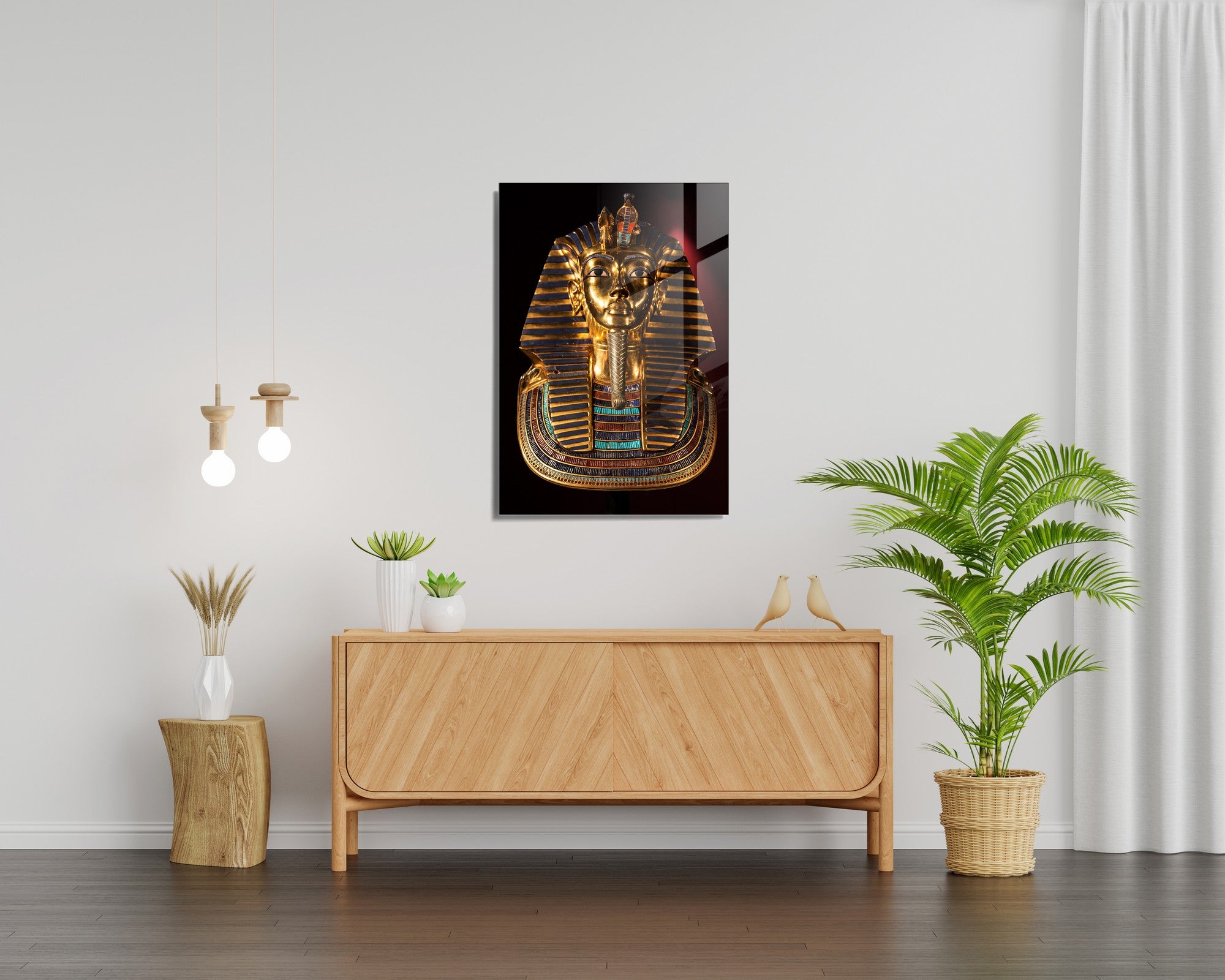 Quadro Decorativo em Vidro Temperado Multicolor 70x100cm - Arte Moderna para Transformar o Seu Espaço