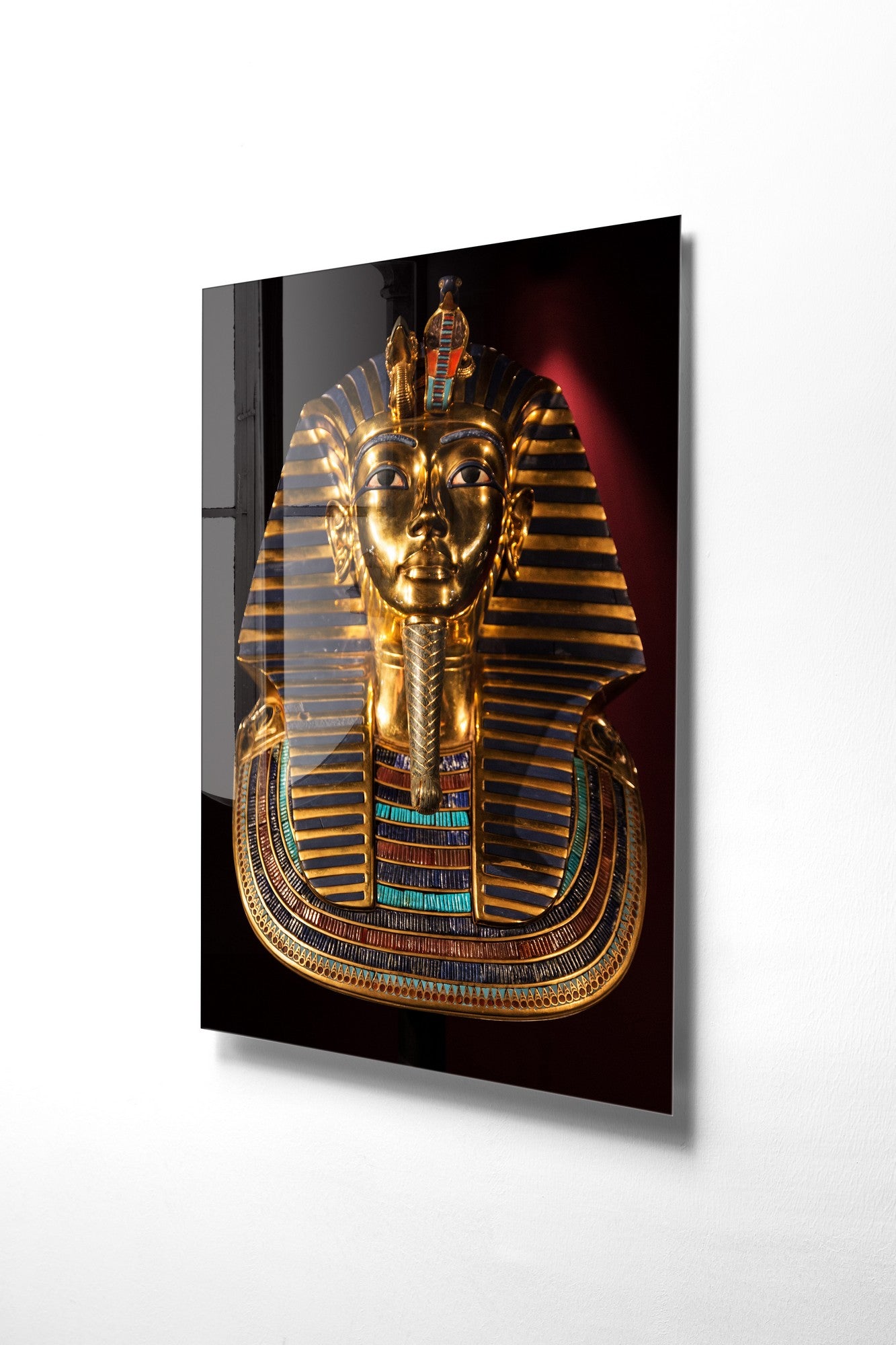 Quadro Decorativo em Vidro Temperado Multicolor 30x45cm - Arte Moderna para Decoração de Interiores