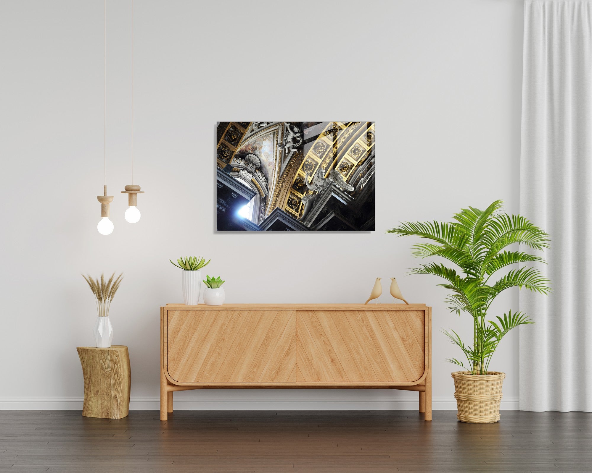 Quadro Decorativo em Vidro Temperado Multicolor 45x65cm - Arte Moderna para Transformar o Seu Espaço
