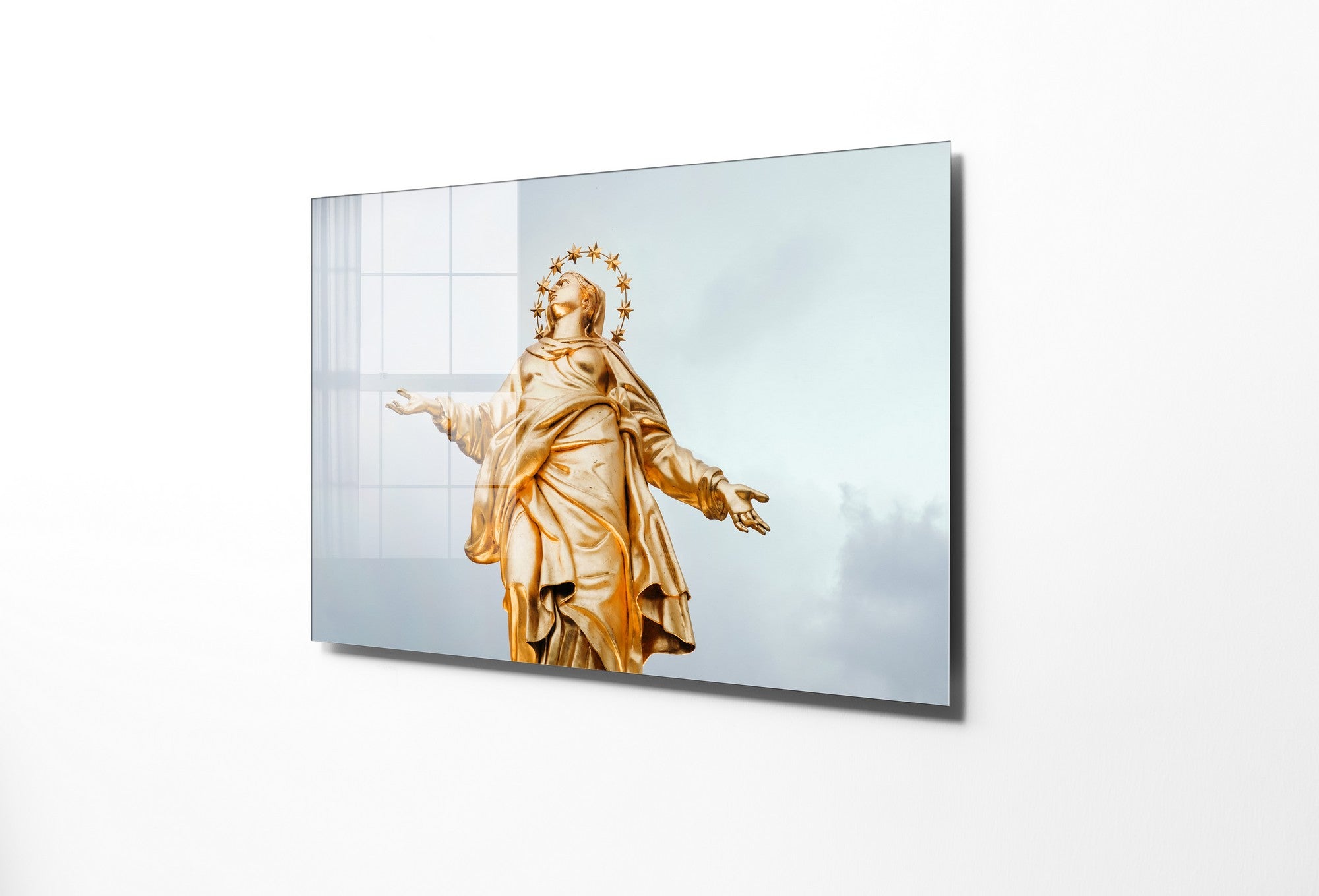 Quadro Decorativo em Vidro Temperado Multicolor 50x70cm - Arte Moderna para Transformar o Seu Espaço