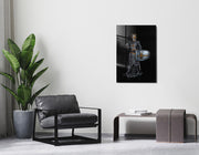 Quadro Decorativo em Vidro Temperado Multicolor 30x45cm - Arte Moderna para Decoração de Interiores