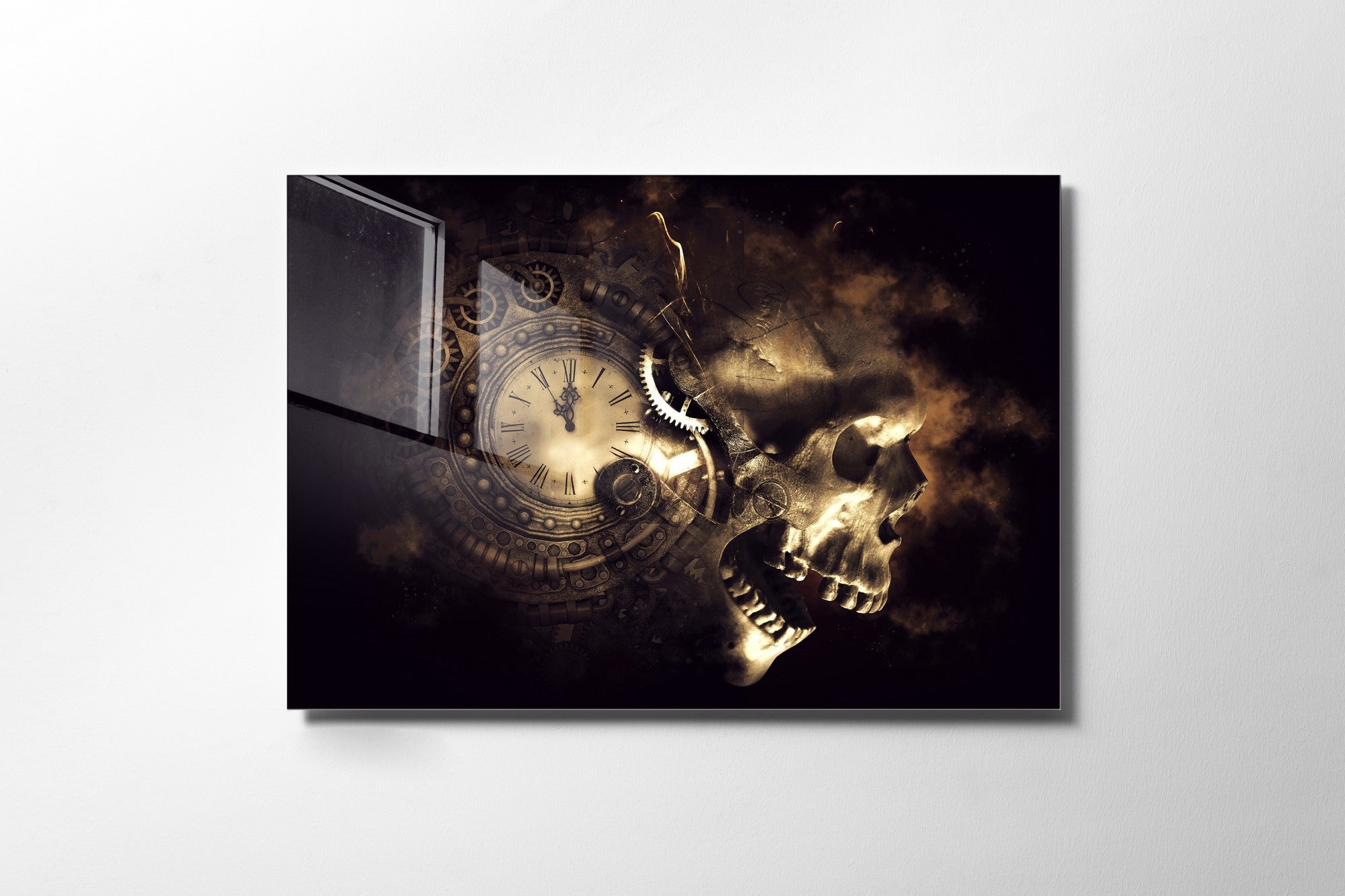 Quadro Decorativo em Vidro Temperado Multicolor 70x100cm - Arte Moderna para Transformar o Seu Espaço