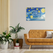 Quadro Decorativo em Vidro Temperado Multicolor 70x100cm - Arte Moderna para Transformar o Seu Espaço