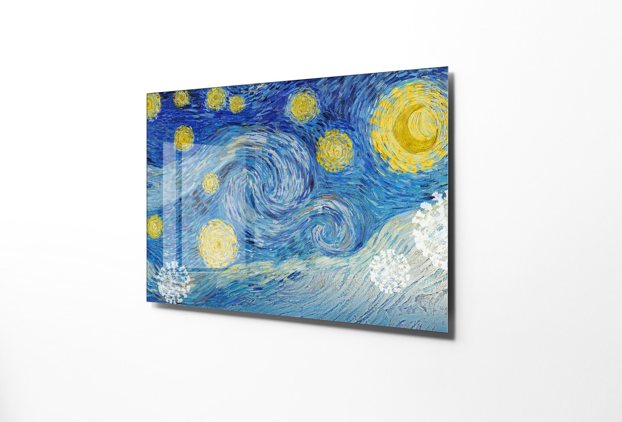 Quadro Decorativo em Vidro Temperado Multicolor 70x100cm - Arte Moderna para Transformar o Seu Espaço